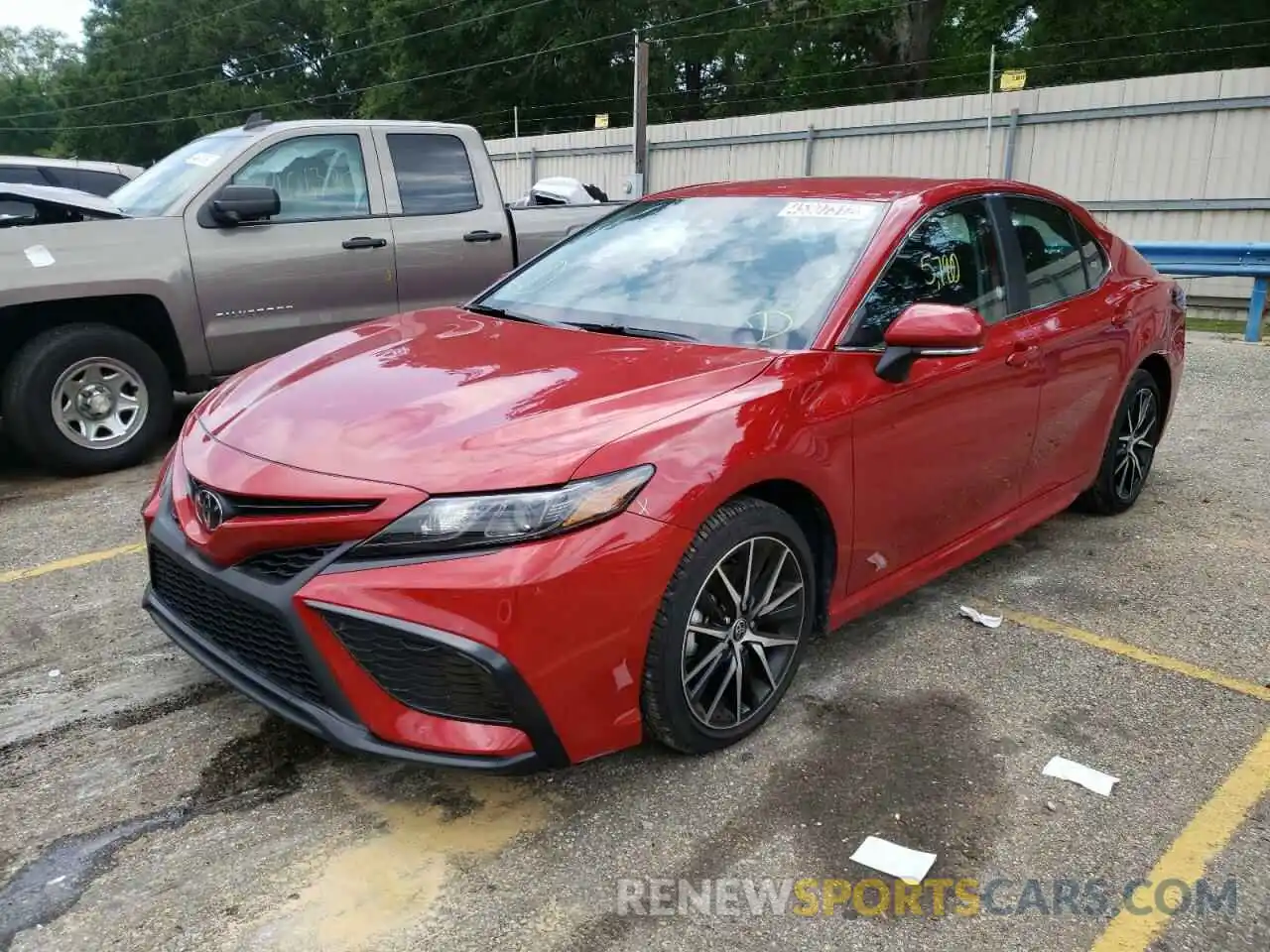 2 Photograph of a damaged car 4T1G11AK6NU012117 TOYOTA CAMRY 2022