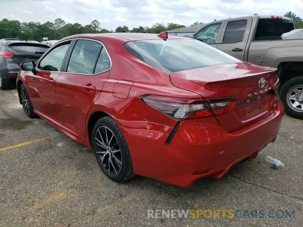 3 Photograph of a damaged car 4T1G11AK6NU012117 TOYOTA CAMRY 2022