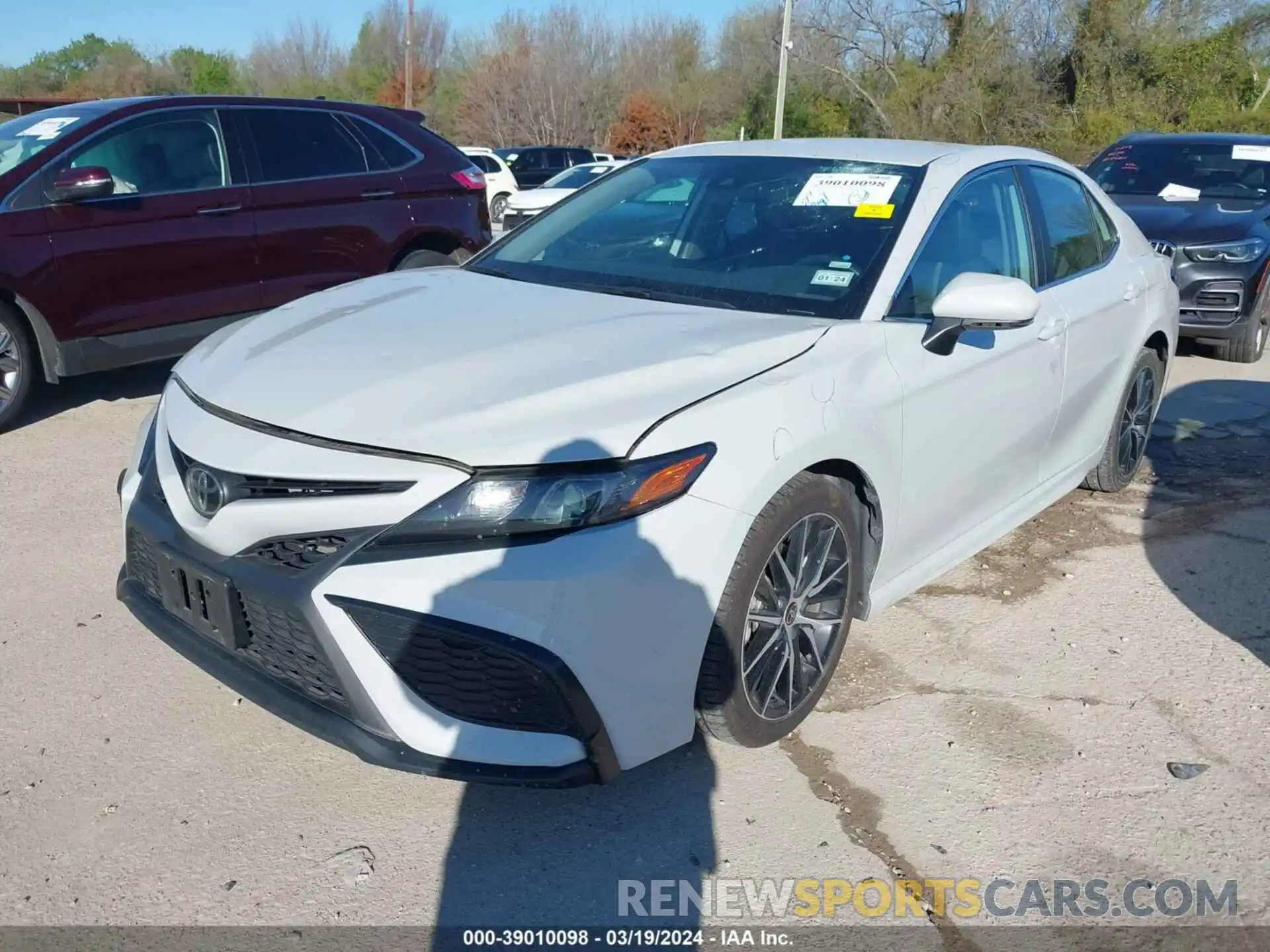 2 Photograph of a damaged car 4T1G11AK6NU027281 TOYOTA CAMRY 2022