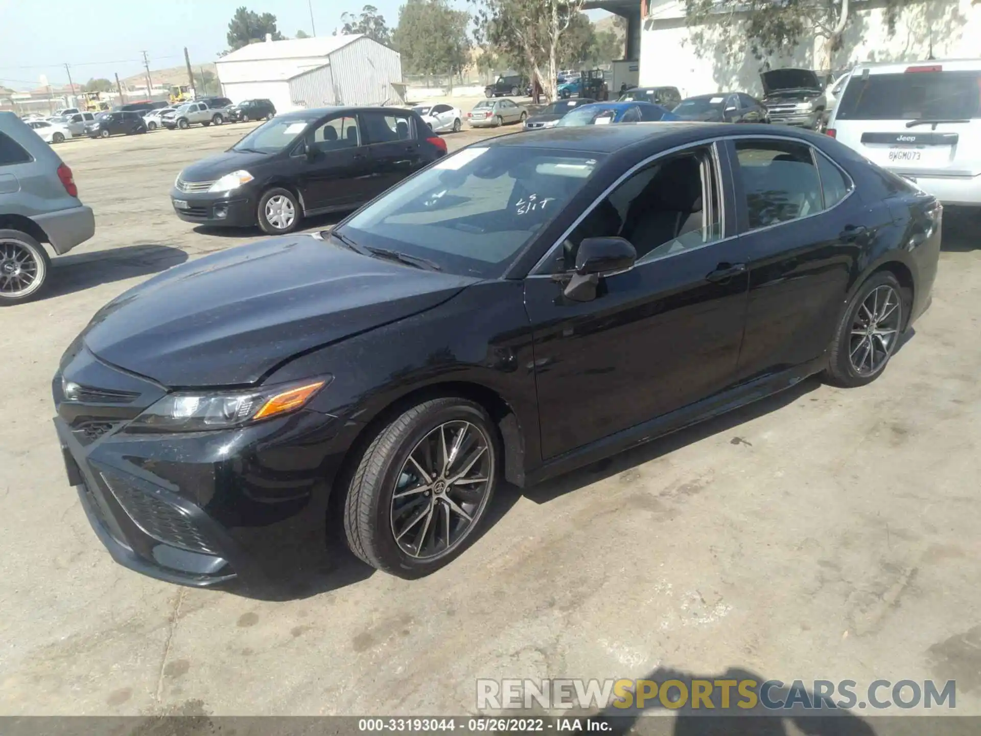 2 Photograph of a damaged car 4T1G11AK6NU047370 TOYOTA CAMRY 2022