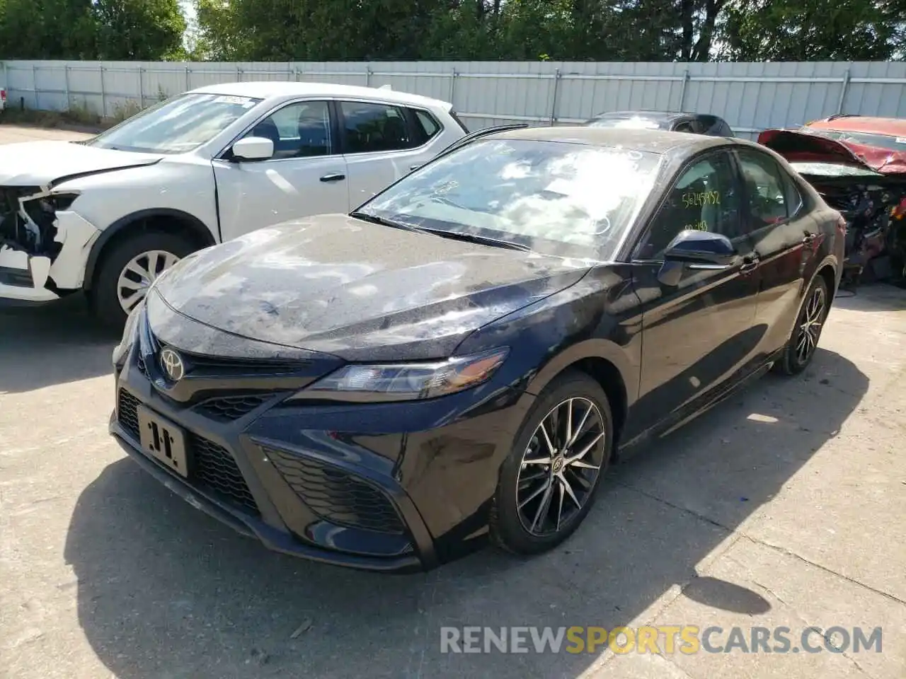 2 Photograph of a damaged car 4T1G11AK6NU073905 TOYOTA CAMRY 2022