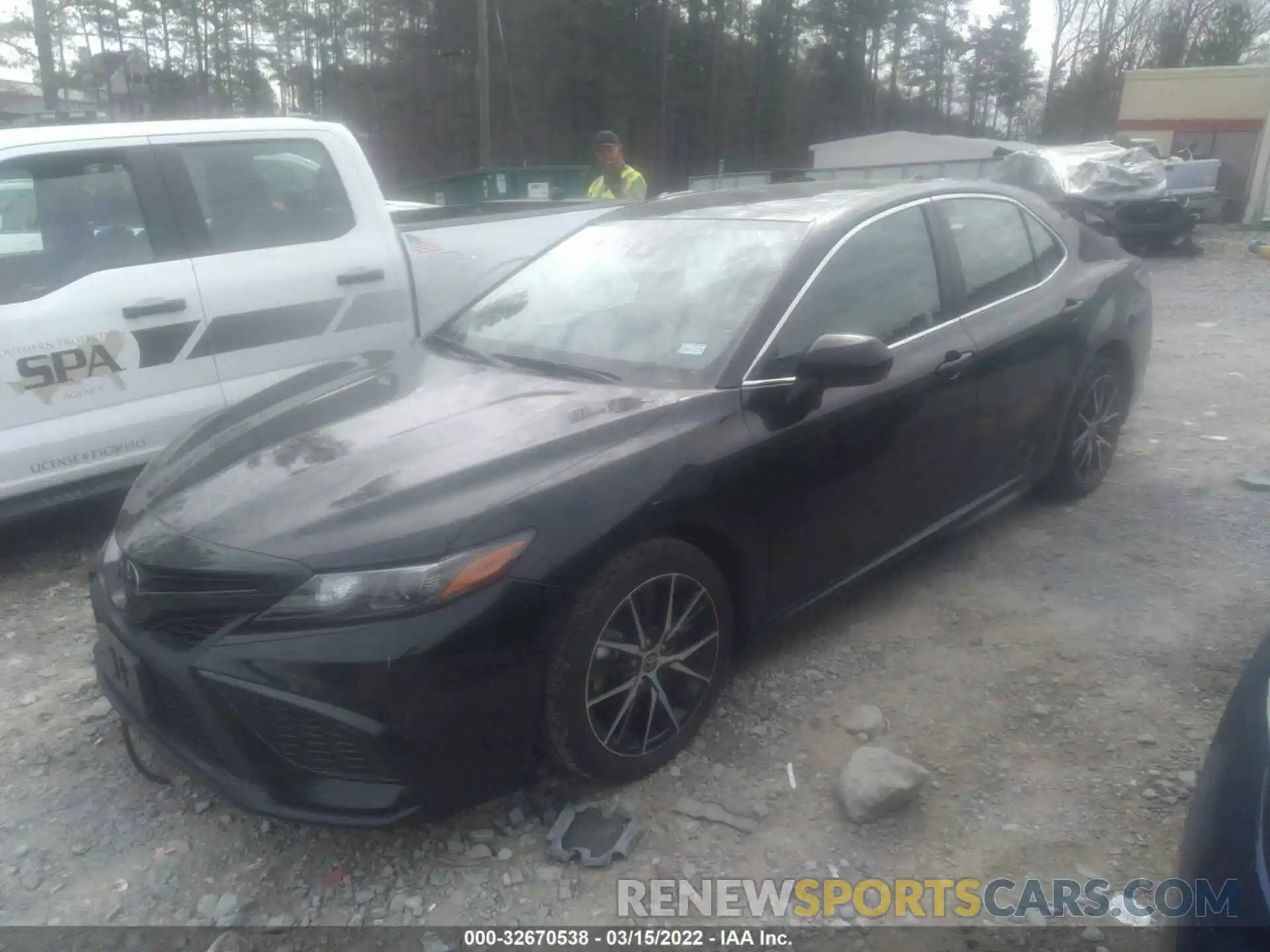 2 Photograph of a damaged car 4T1G11AK6NU617626 TOYOTA CAMRY 2022