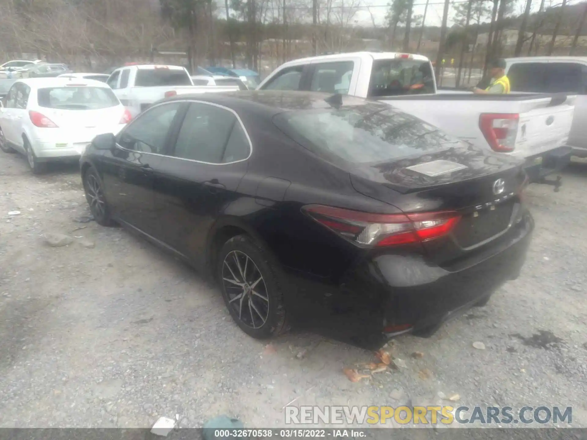 3 Photograph of a damaged car 4T1G11AK6NU617626 TOYOTA CAMRY 2022