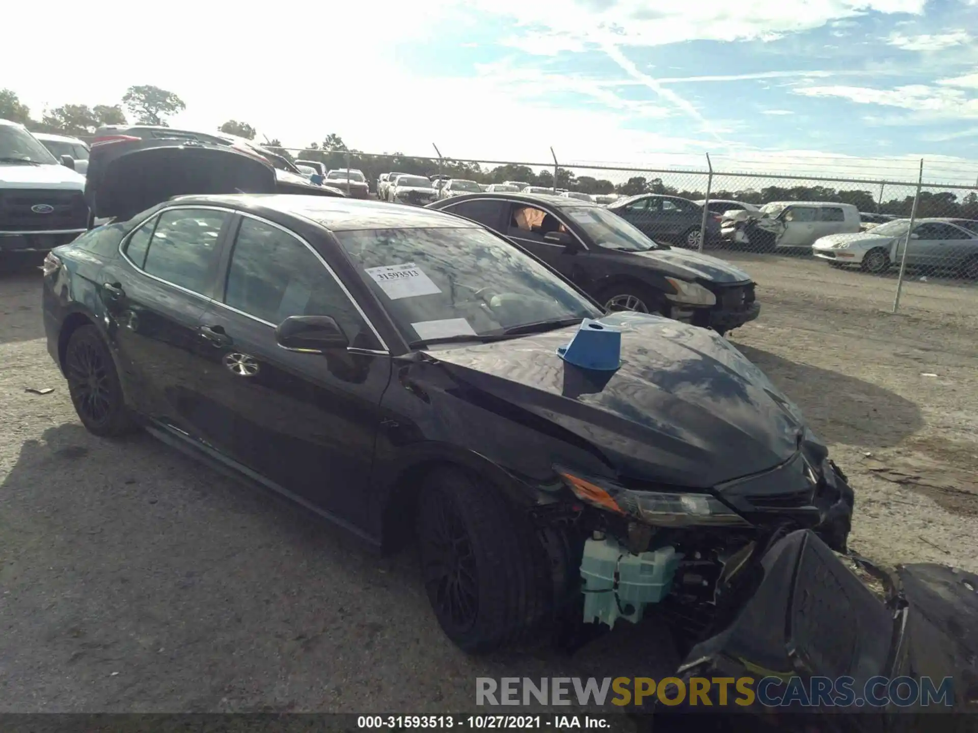 1 Photograph of a damaged car 4T1G11AK6NU627363 TOYOTA CAMRY 2022