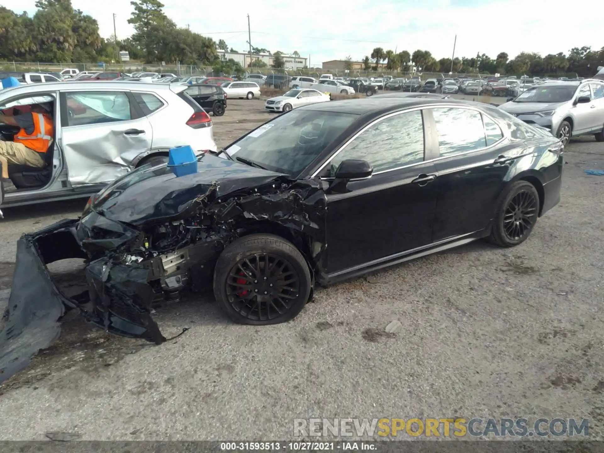 2 Photograph of a damaged car 4T1G11AK6NU627363 TOYOTA CAMRY 2022