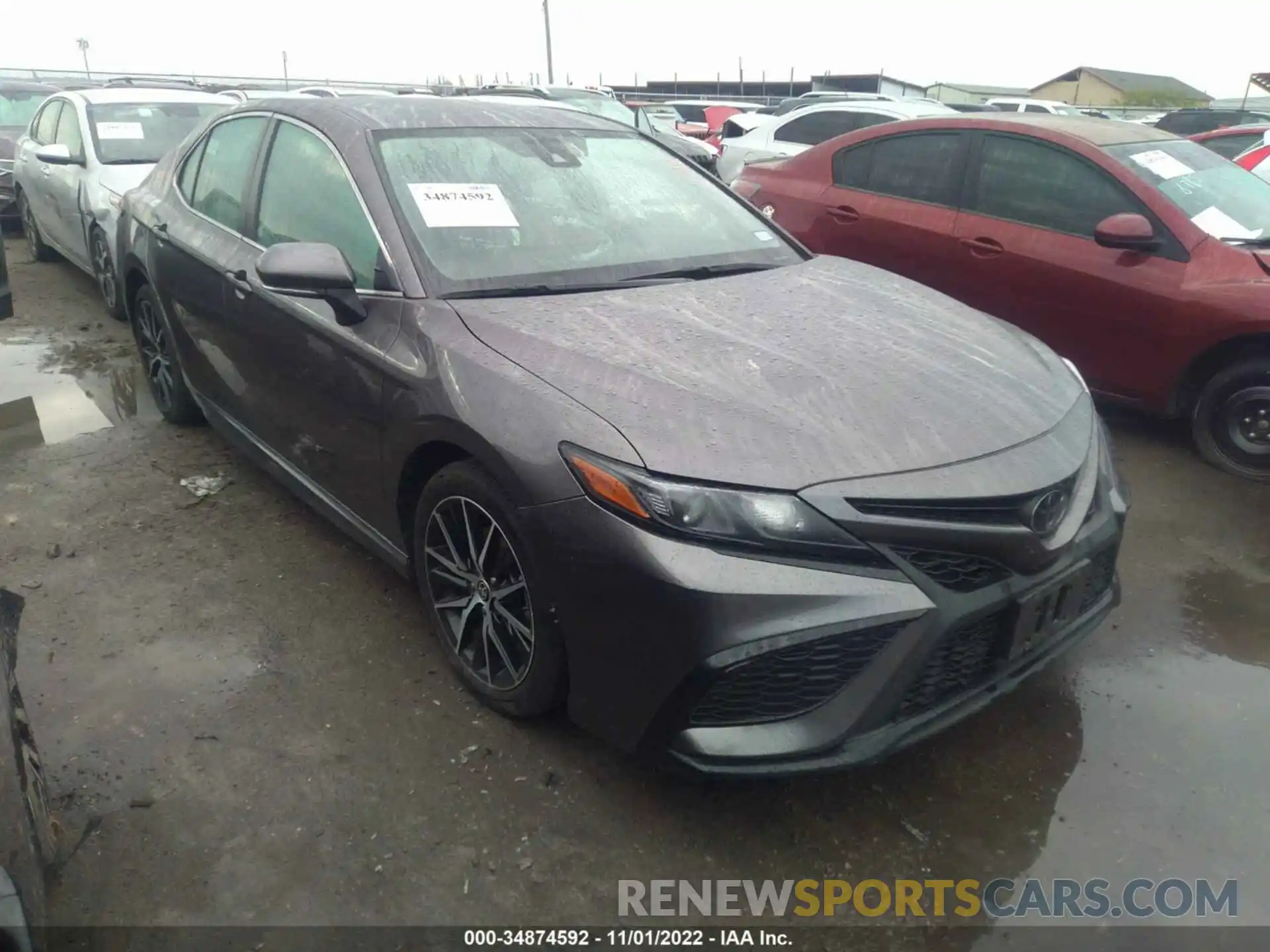 1 Photograph of a damaged car 4T1G11AK6NU639447 TOYOTA CAMRY 2022