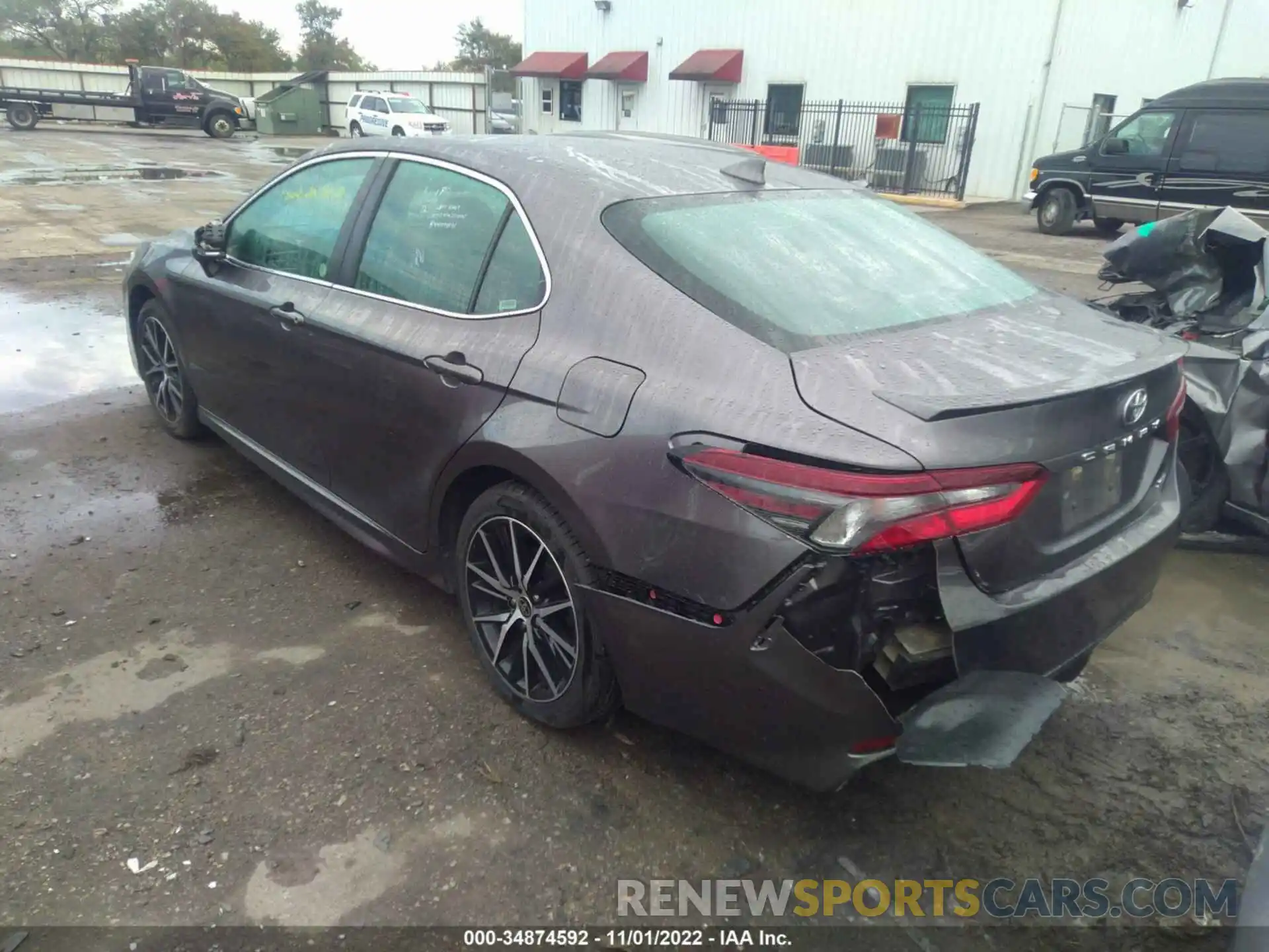 3 Photograph of a damaged car 4T1G11AK6NU639447 TOYOTA CAMRY 2022