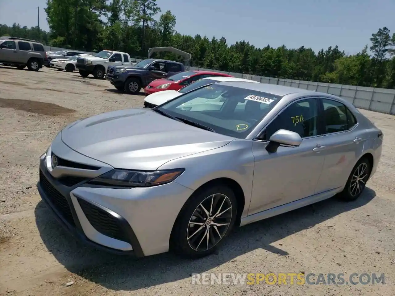 2 Photograph of a damaged car 4T1G11AK6NU648620 TOYOTA CAMRY 2022