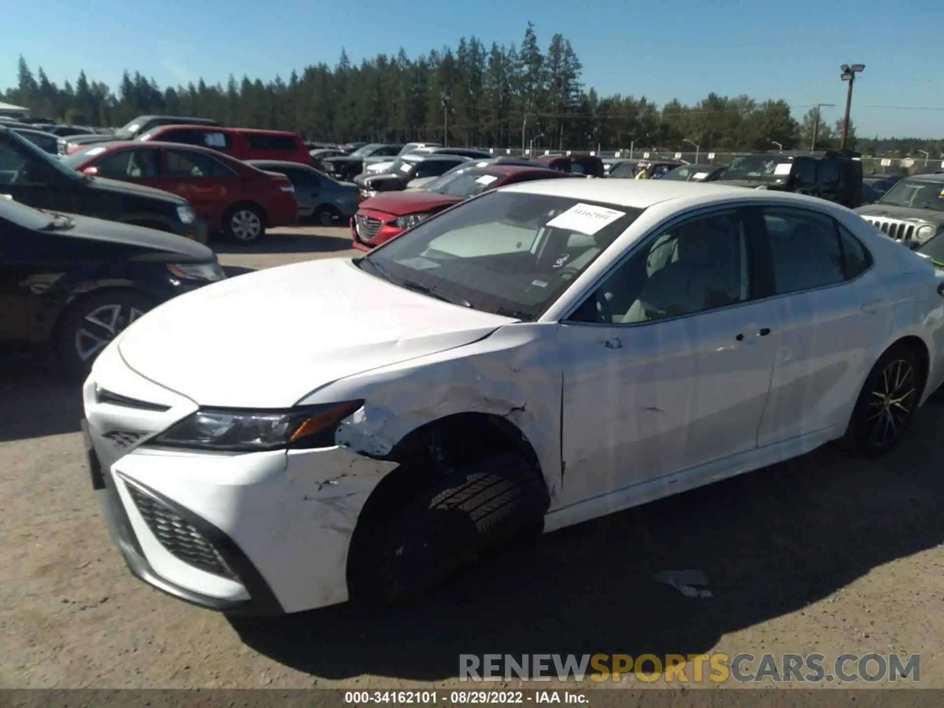 2 Photograph of a damaged car 4T1G11AK6NU671136 TOYOTA CAMRY 2022