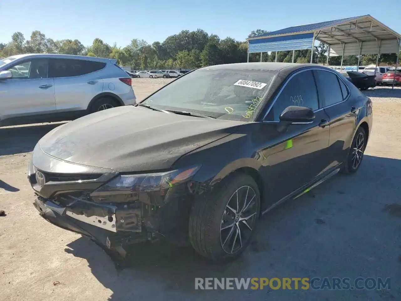 2 Photograph of a damaged car 4T1G11AK6NU712137 TOYOTA CAMRY 2022