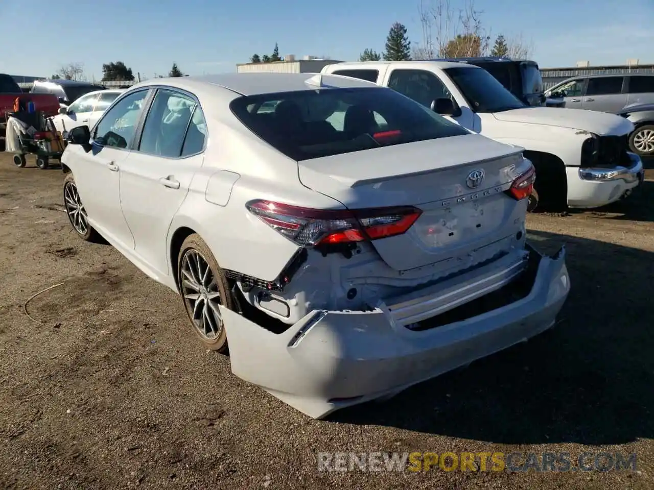 3 Photograph of a damaged car 4T1G11AK7NU004799 TOYOTA CAMRY 2022