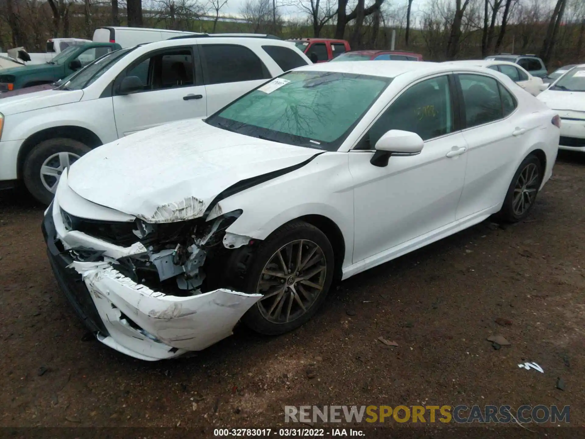 2 Photograph of a damaged car 4T1G11AK7NU008769 TOYOTA CAMRY 2022