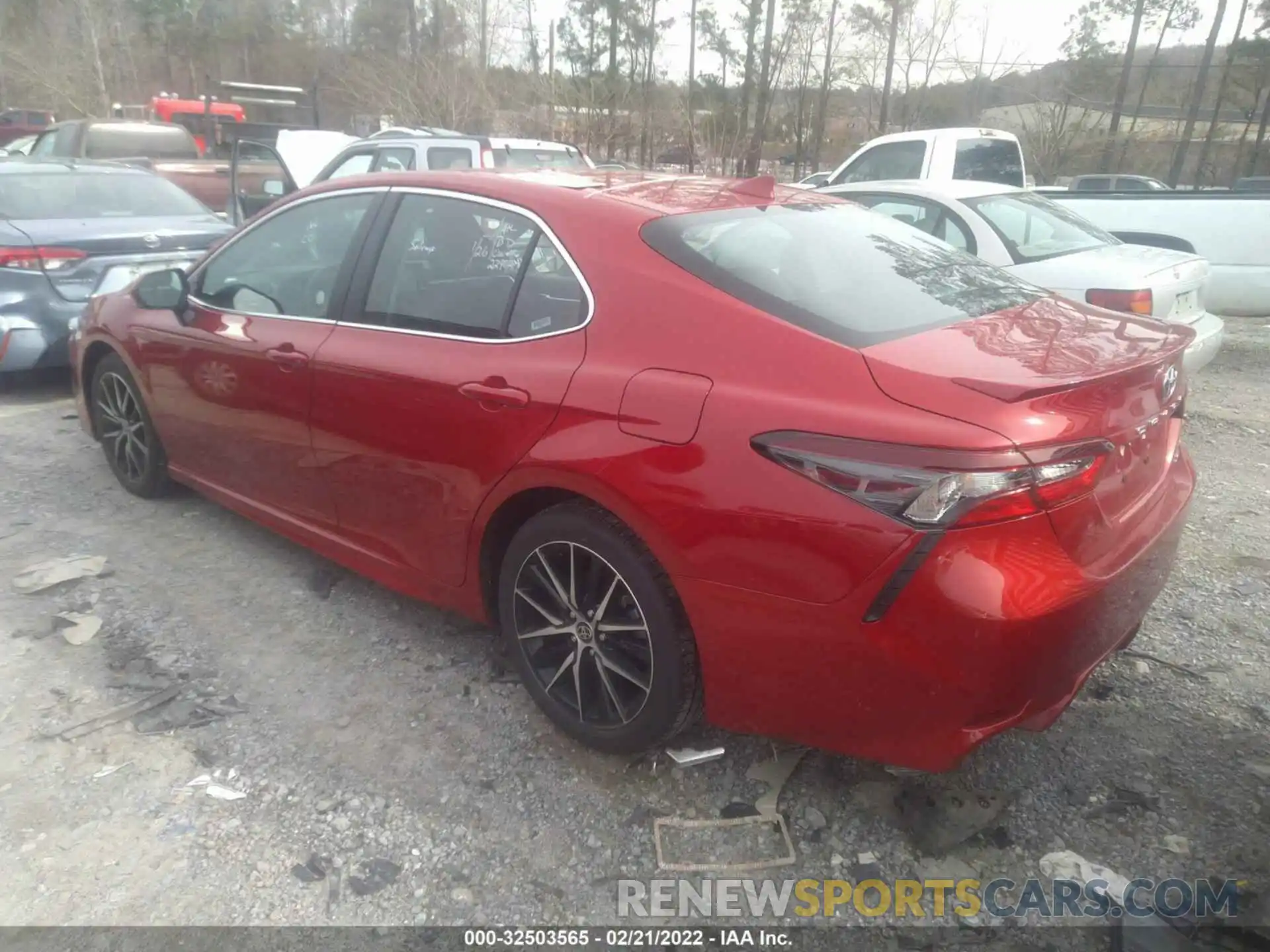 3 Photograph of a damaged car 4T1G11AK7NU009839 TOYOTA CAMRY 2022