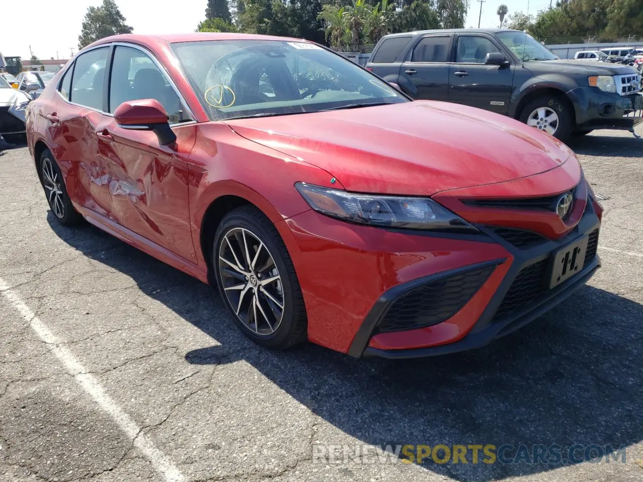 1 Photograph of a damaged car 4T1G11AK7NU036068 TOYOTA CAMRY 2022