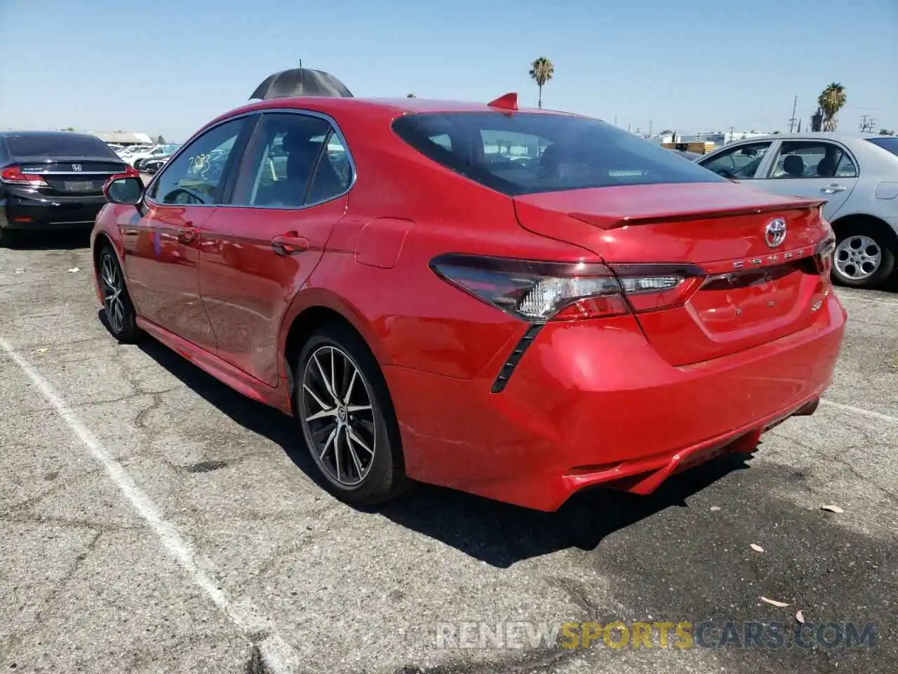 3 Photograph of a damaged car 4T1G11AK7NU036068 TOYOTA CAMRY 2022