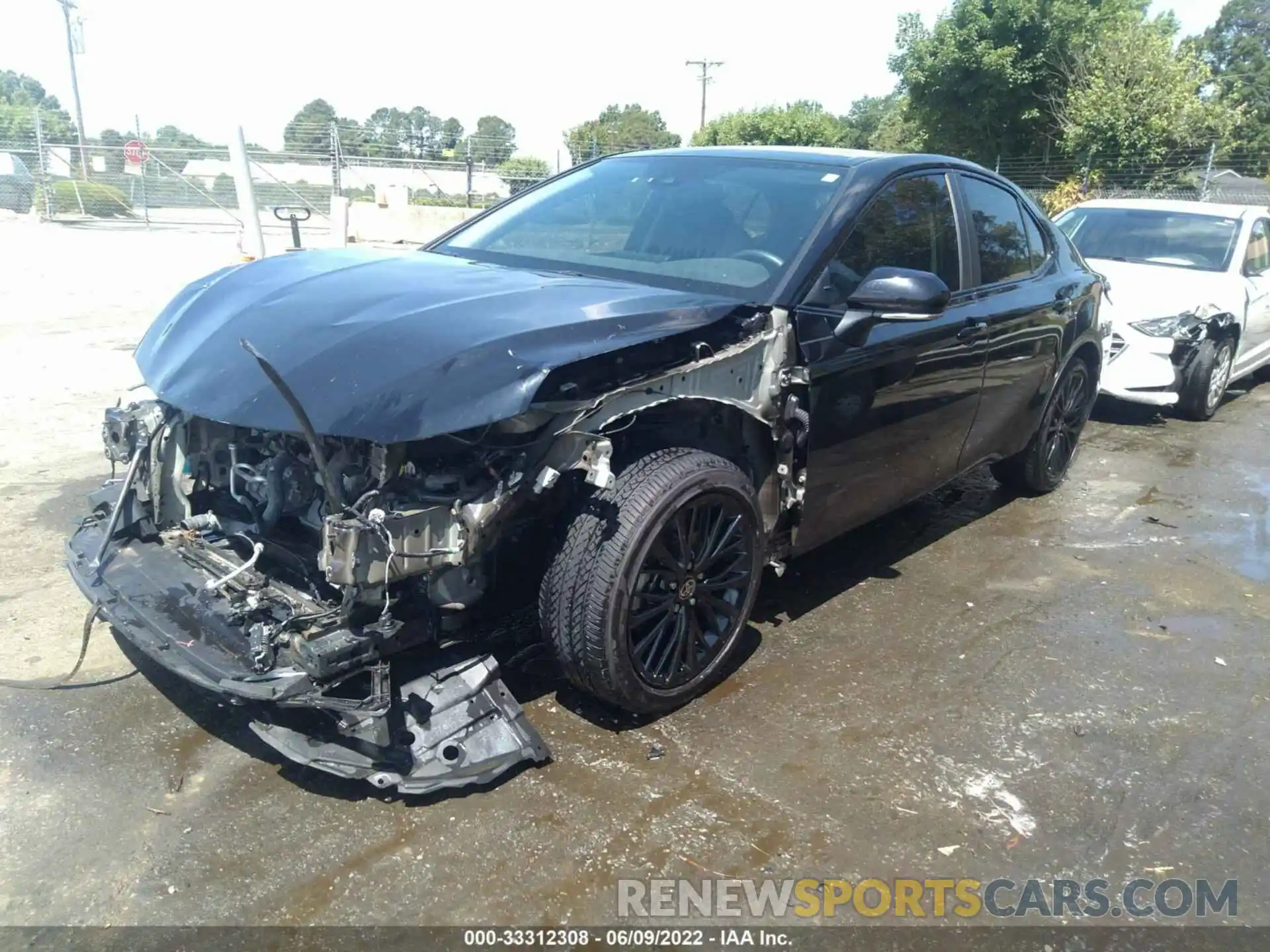 2 Photograph of a damaged car 4T1G11AK7NU499828 TOYOTA CAMRY 2022