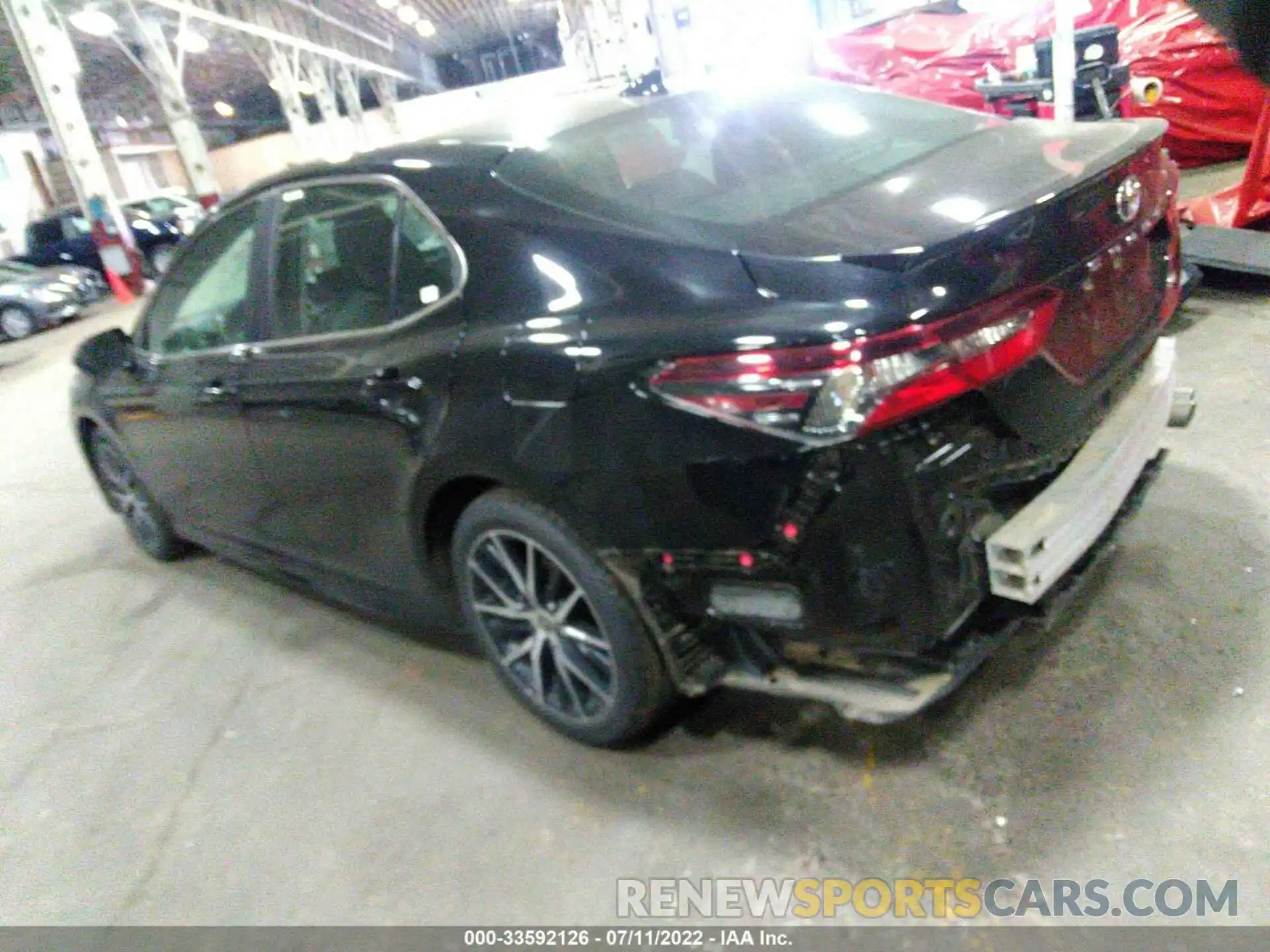 3 Photograph of a damaged car 4T1G11AK7NU629333 TOYOTA CAMRY 2022