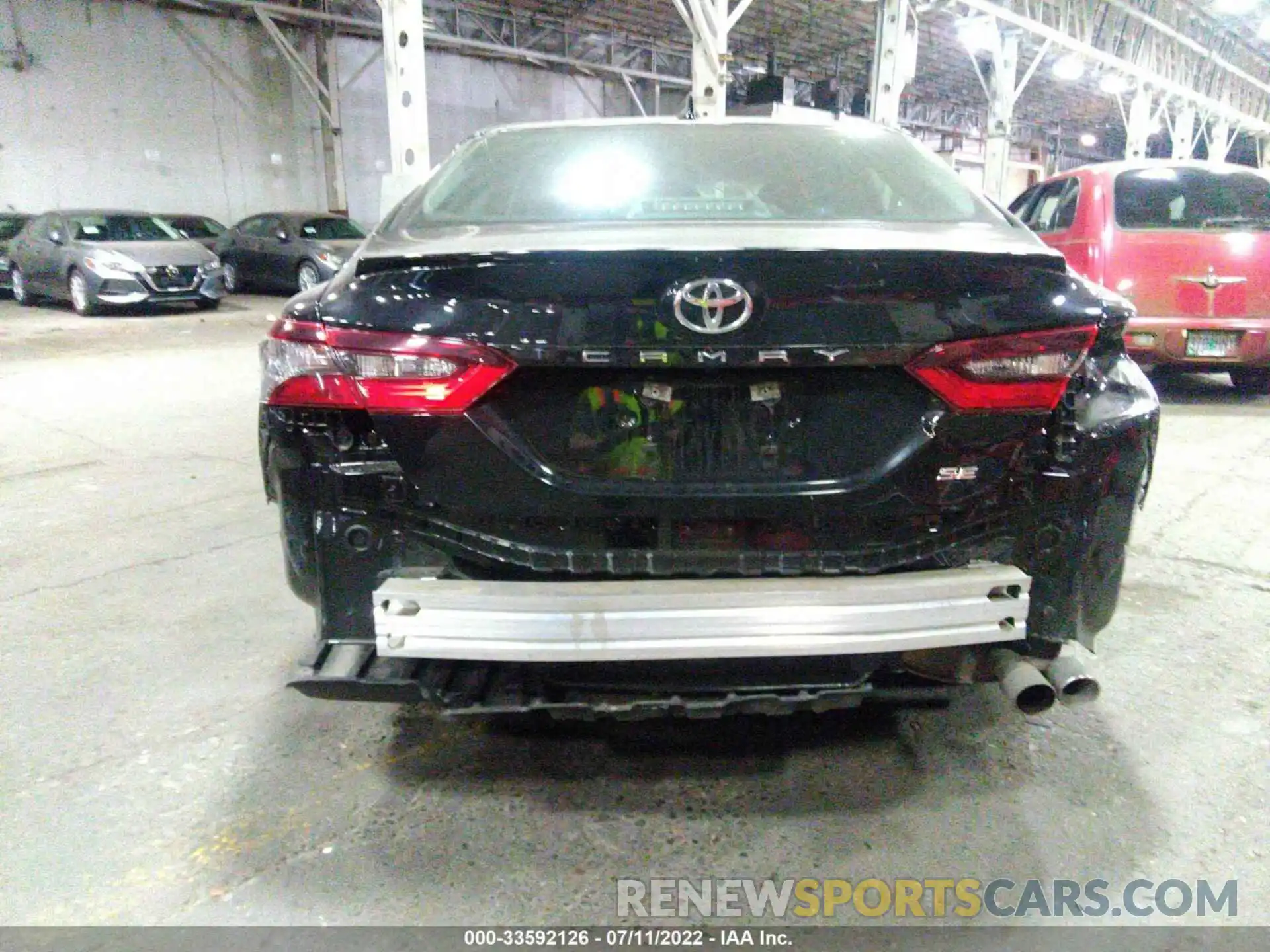 6 Photograph of a damaged car 4T1G11AK7NU629333 TOYOTA CAMRY 2022