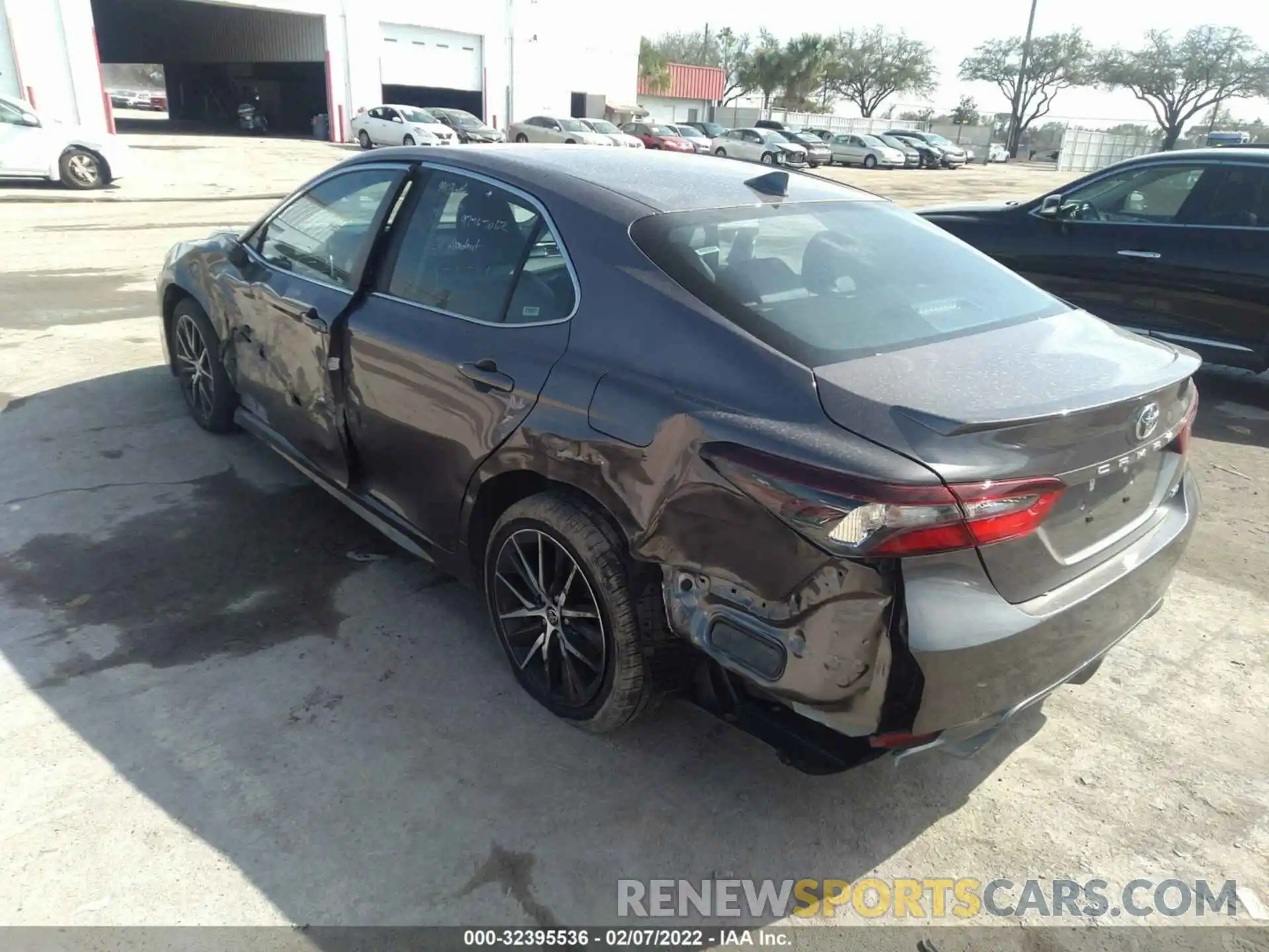 3 Photograph of a damaged car 4T1G11AK7NU631017 TOYOTA CAMRY 2022