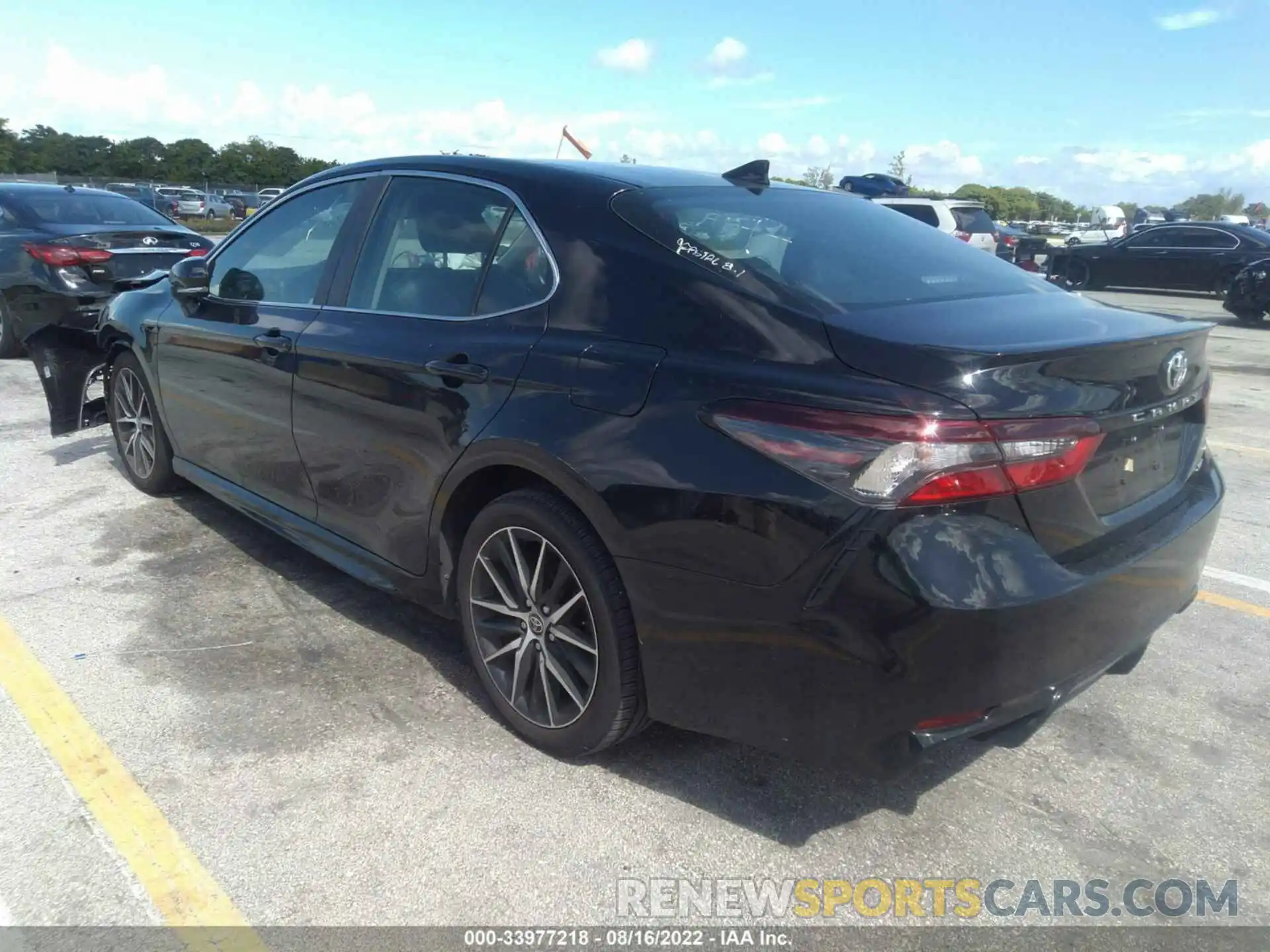 3 Photograph of a damaged car 4T1G11AK7NU631972 TOYOTA CAMRY 2022