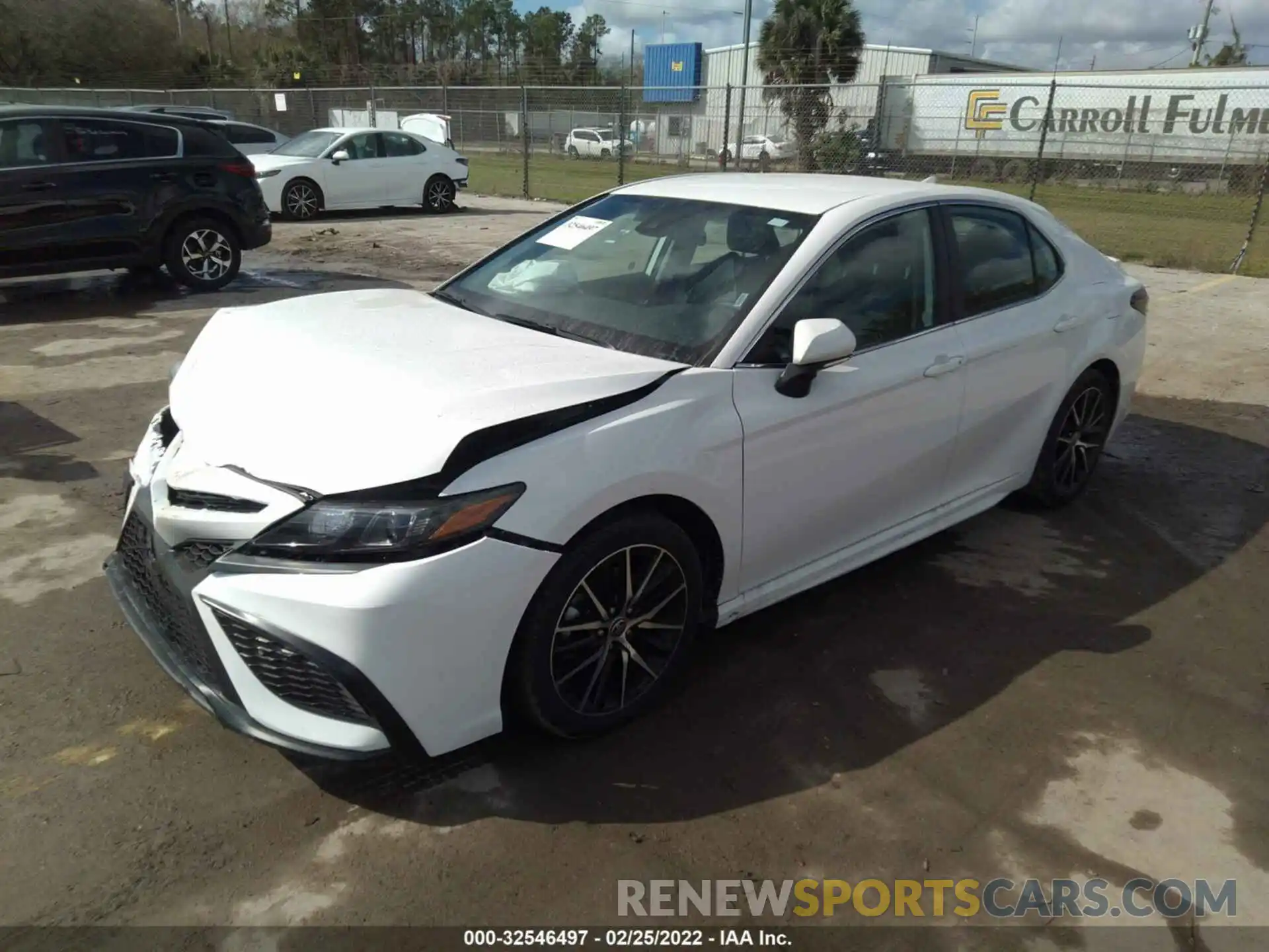 2 Photograph of a damaged car 4T1G11AK7NU640445 TOYOTA CAMRY 2022