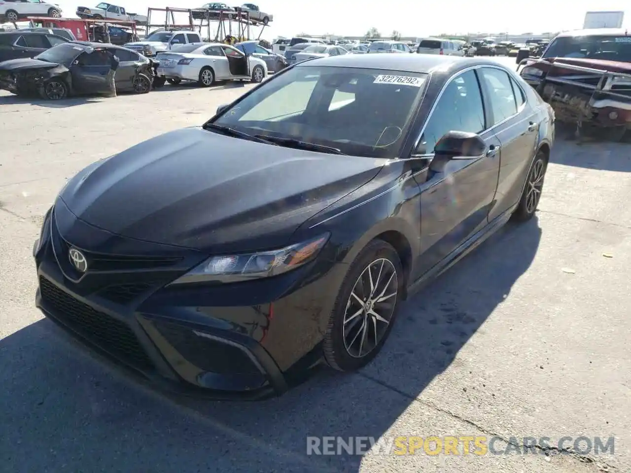 2 Photograph of a damaged car 4T1G11AK7NU640753 TOYOTA CAMRY 2022