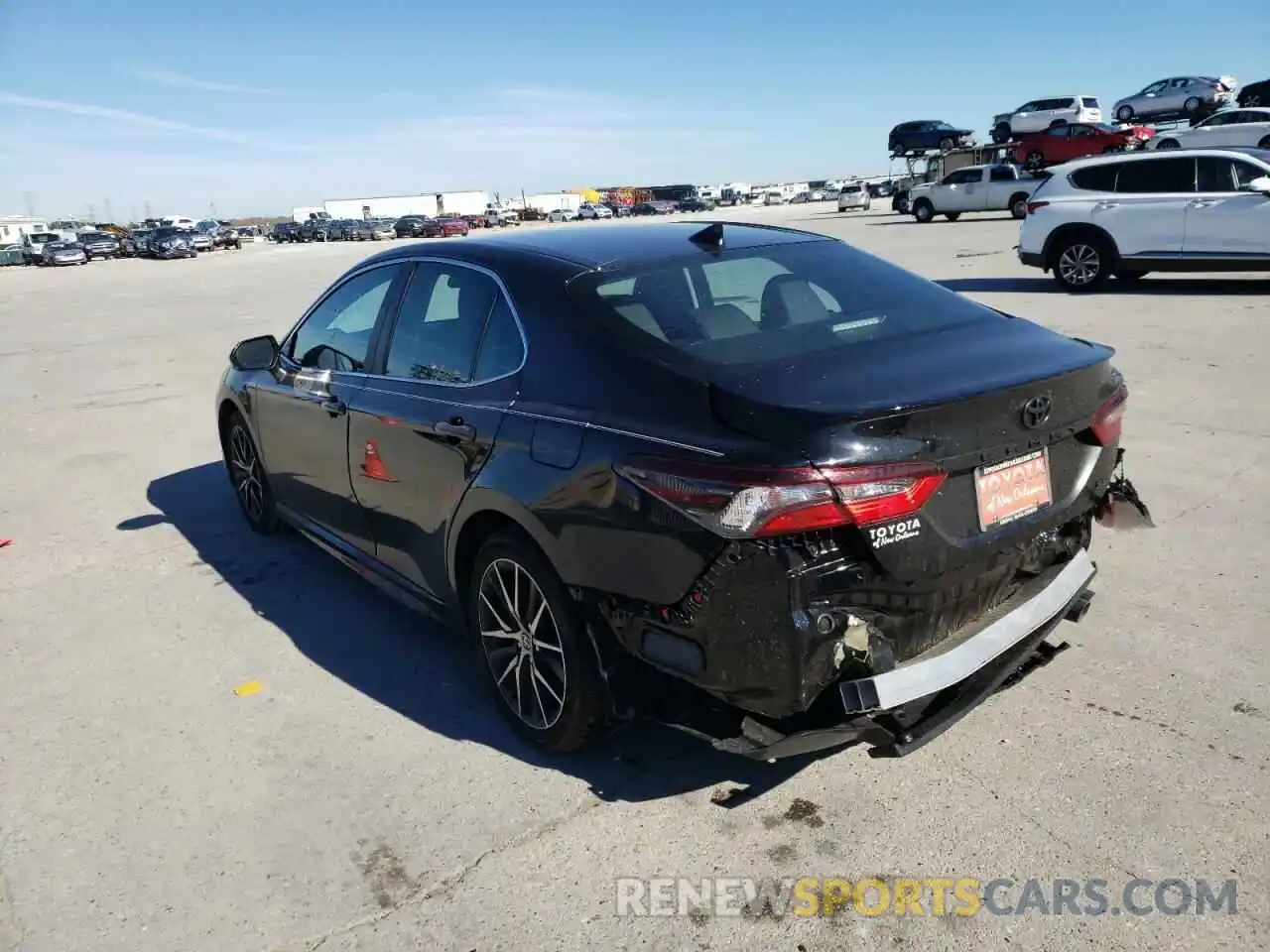 3 Photograph of a damaged car 4T1G11AK7NU640753 TOYOTA CAMRY 2022