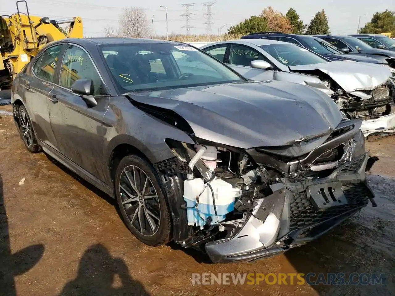 1 Photograph of a damaged car 4T1G11AK7NU646438 TOYOTA CAMRY 2022