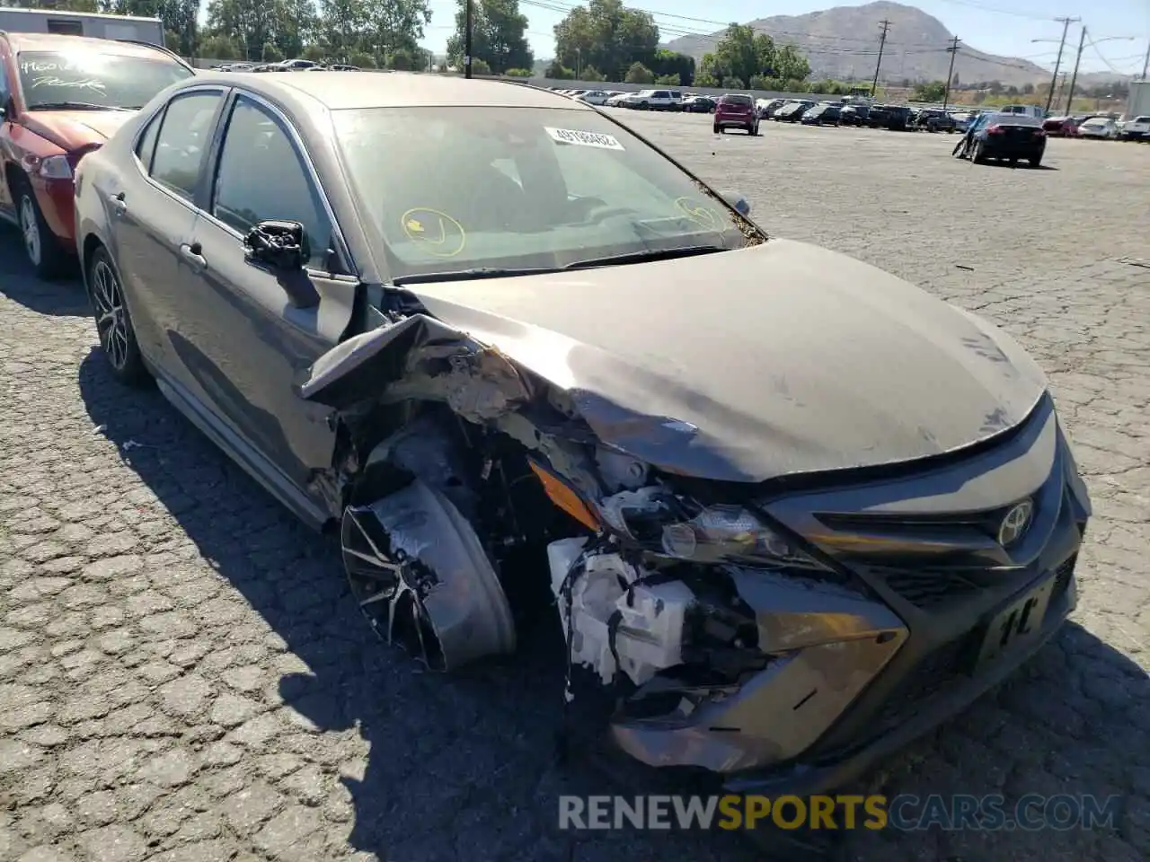 1 Photograph of a damaged car 4T1G11AK7NU648819 TOYOTA CAMRY 2022