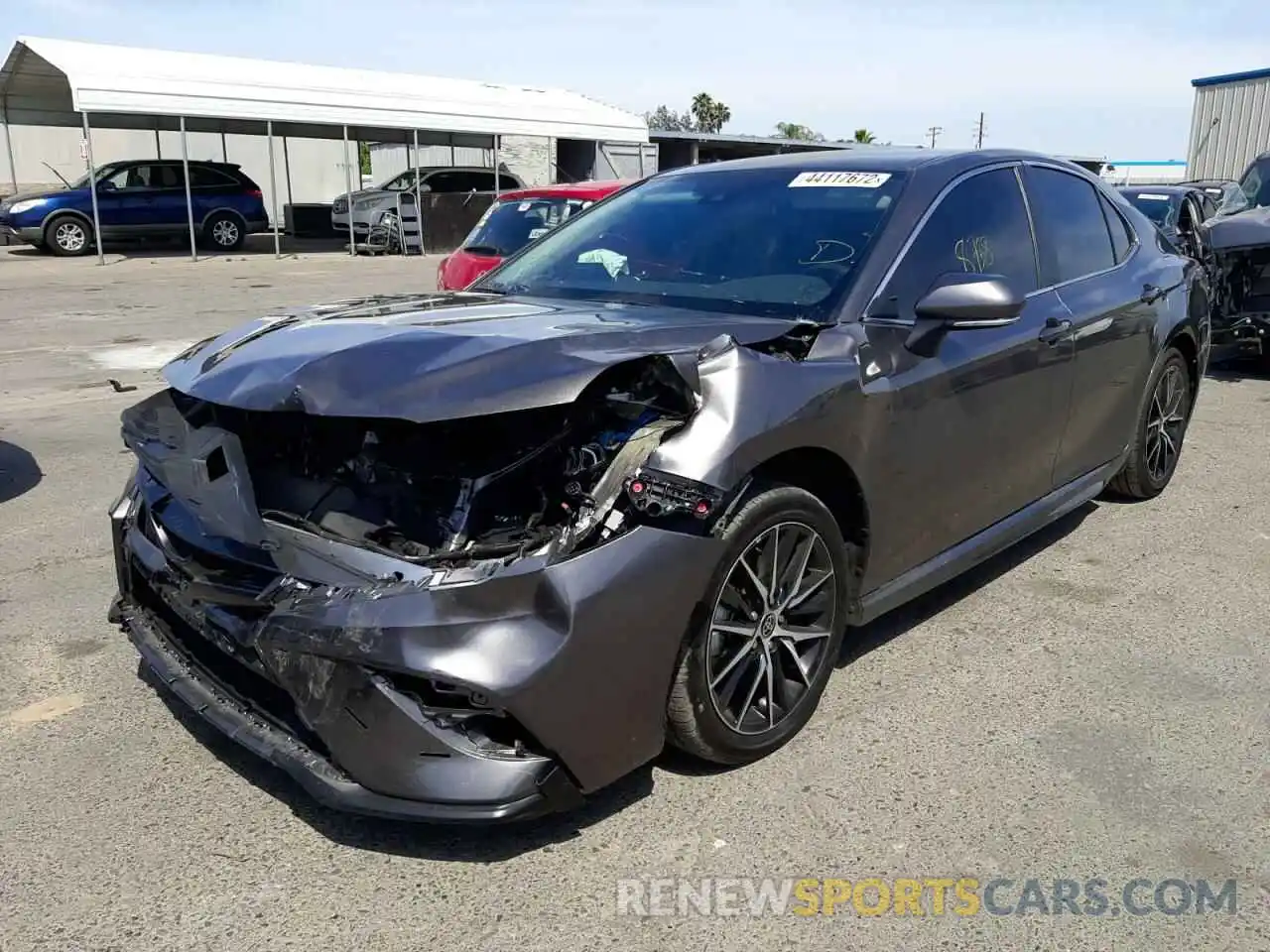 2 Photograph of a damaged car 4T1G11AK7NU654510 TOYOTA CAMRY 2022