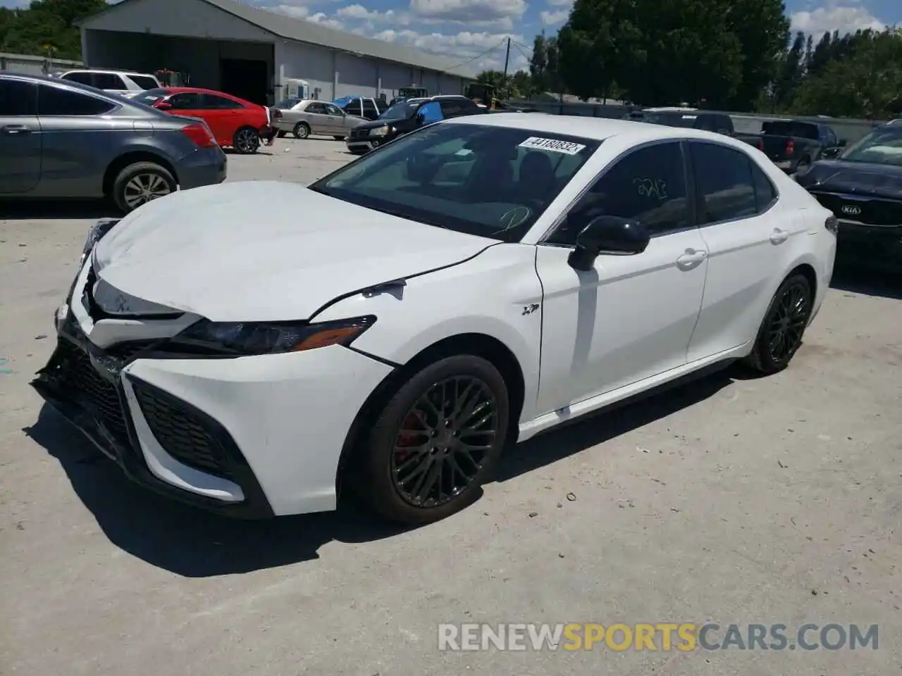 2 Photograph of a damaged car 4T1G11AK7NU668228 TOYOTA CAMRY 2022