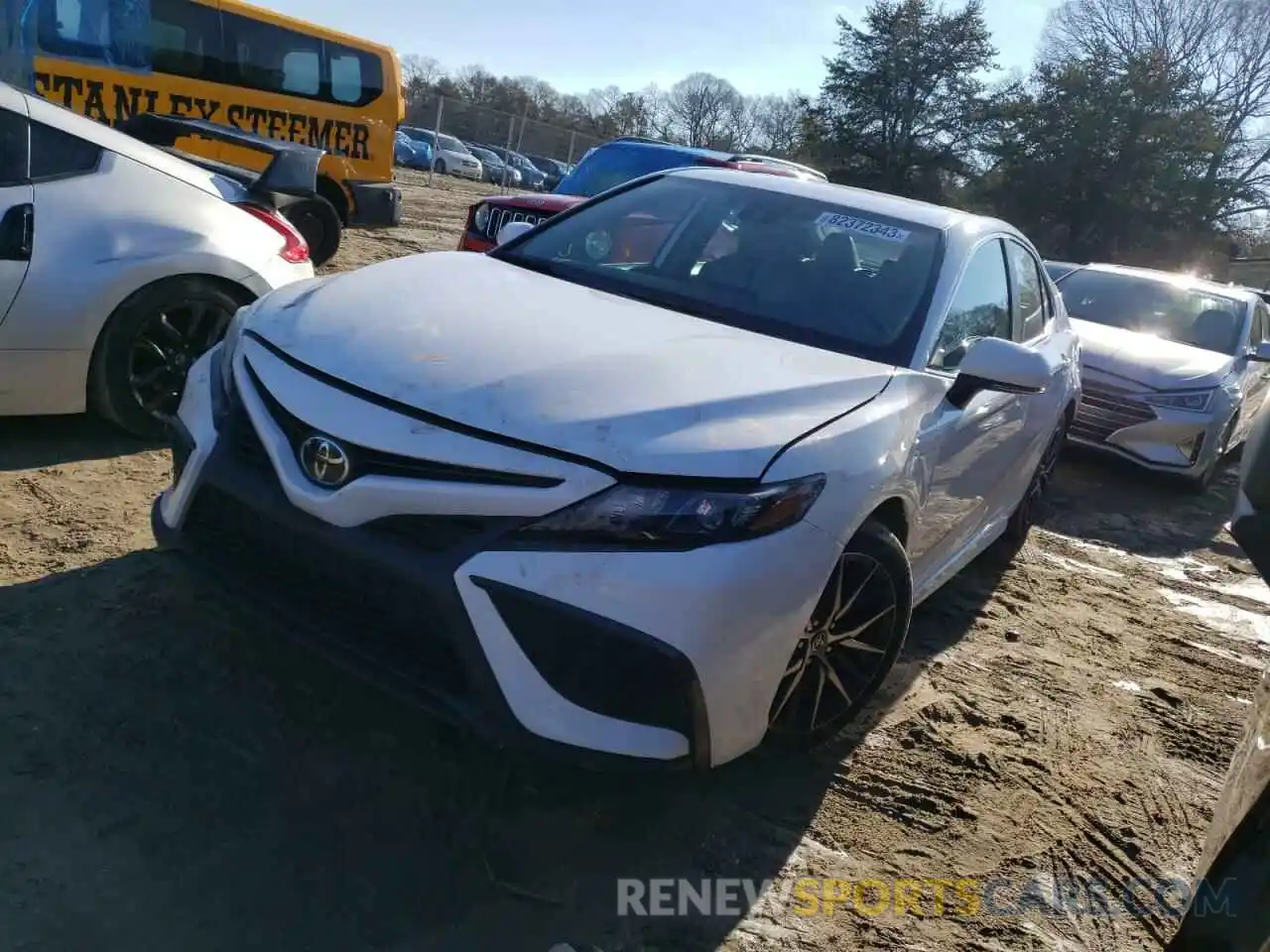 1 Photograph of a damaged car 4T1G11AK7NU700305 TOYOTA CAMRY 2022