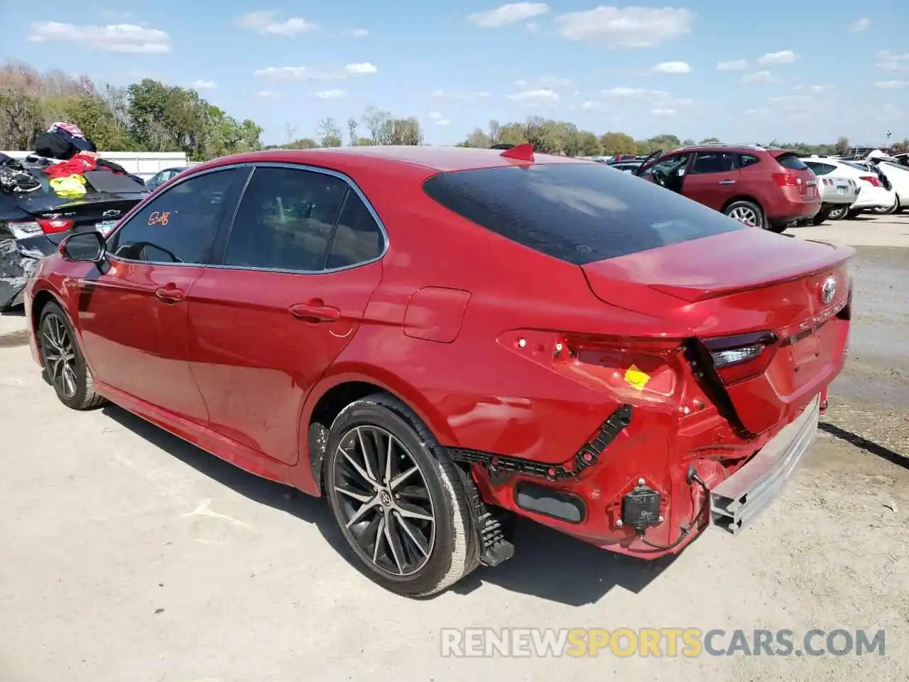 3 Photograph of a damaged car 4T1G11AK8NU002169 TOYOTA CAMRY 2022