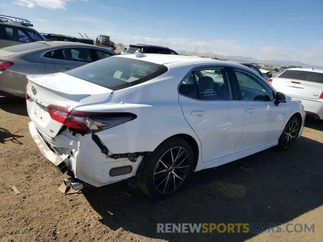 3 Photograph of a damaged car 4T1G11AK8NU057429 TOYOTA CAMRY 2022