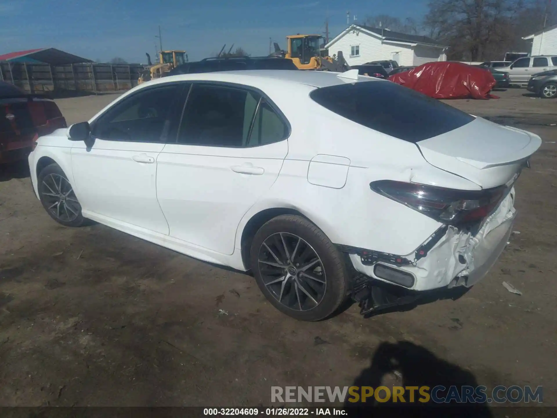 3 Photograph of a damaged car 4T1G11AK8NU621225 TOYOTA CAMRY 2022