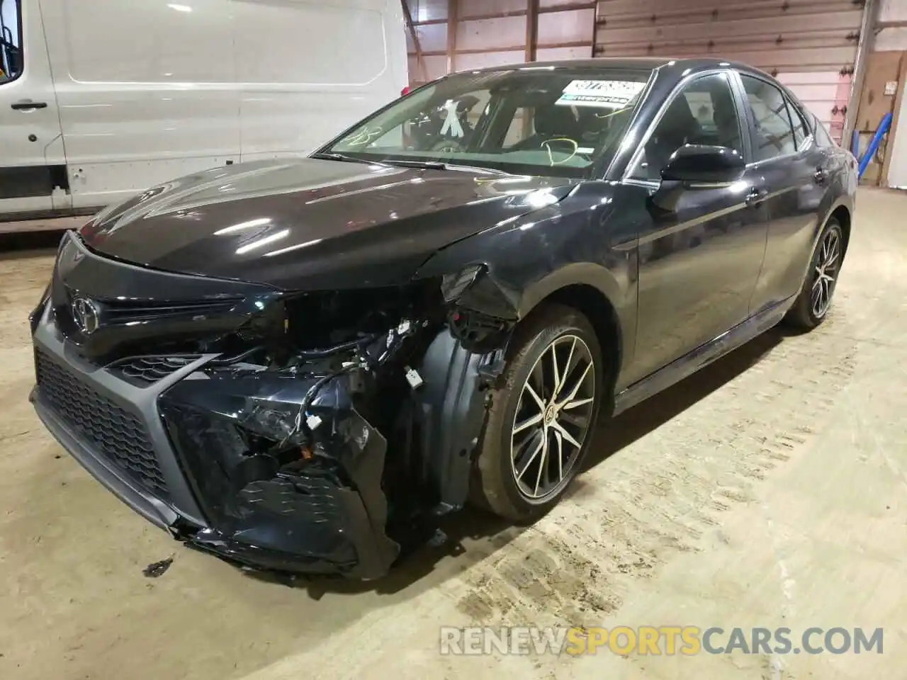 2 Photograph of a damaged car 4T1G11AK8NU624738 TOYOTA CAMRY 2022