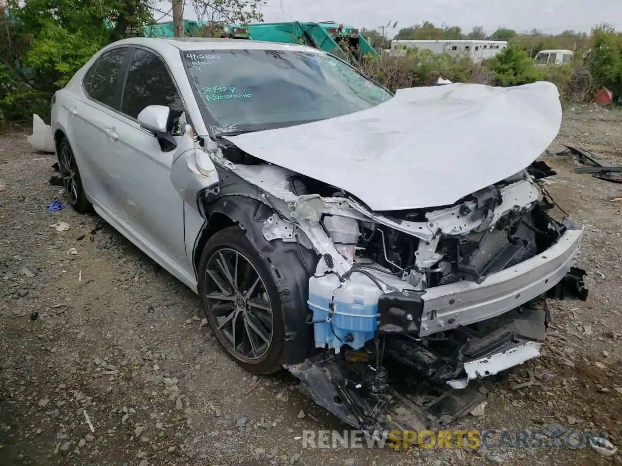 1 Photograph of a damaged car 4T1G11AK9NU001404 TOYOTA CAMRY 2022