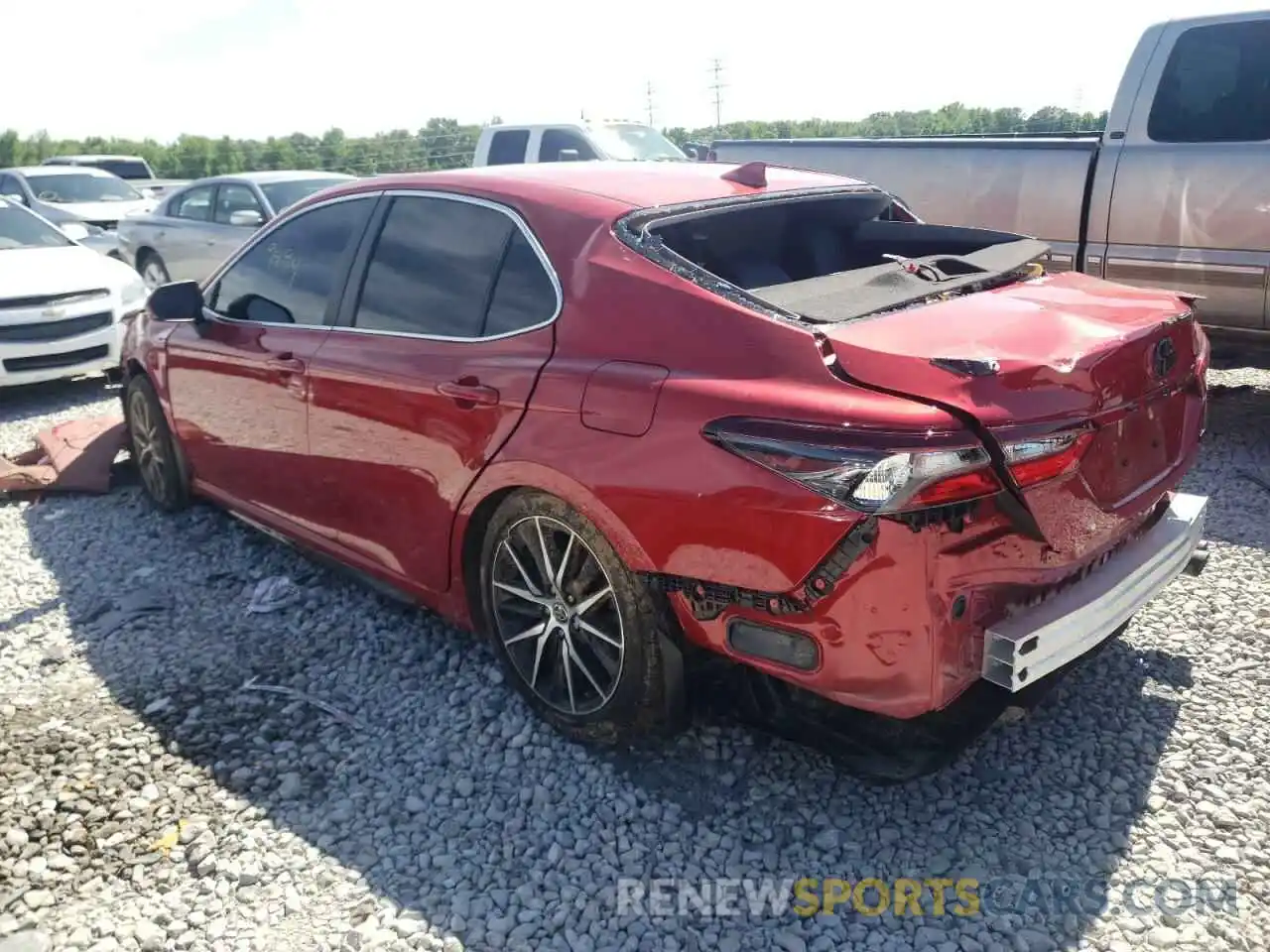 3 Photograph of a damaged car 4T1G11AK9NU020602 TOYOTA CAMRY 2022