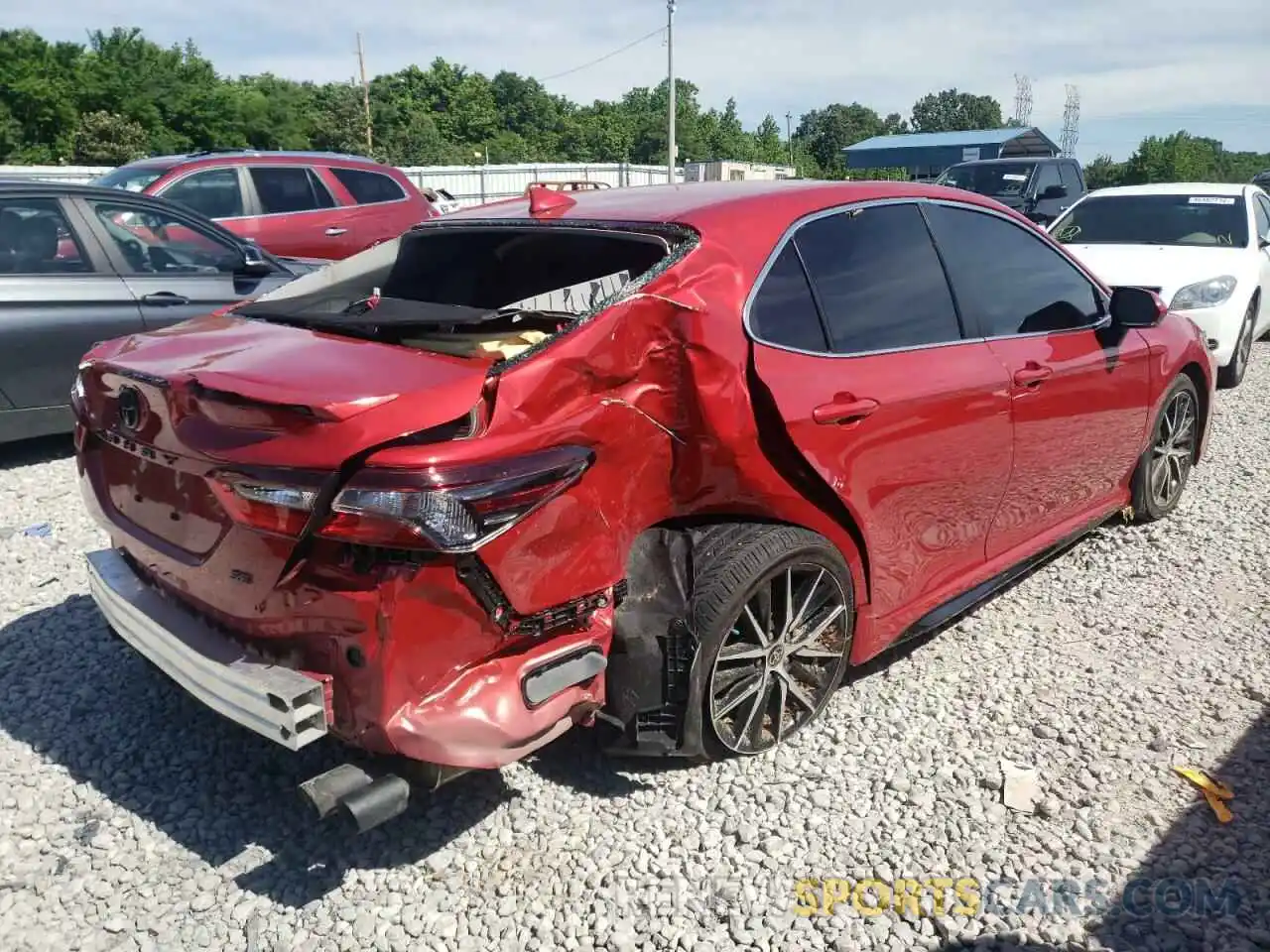 4 Photograph of a damaged car 4T1G11AK9NU020602 TOYOTA CAMRY 2022