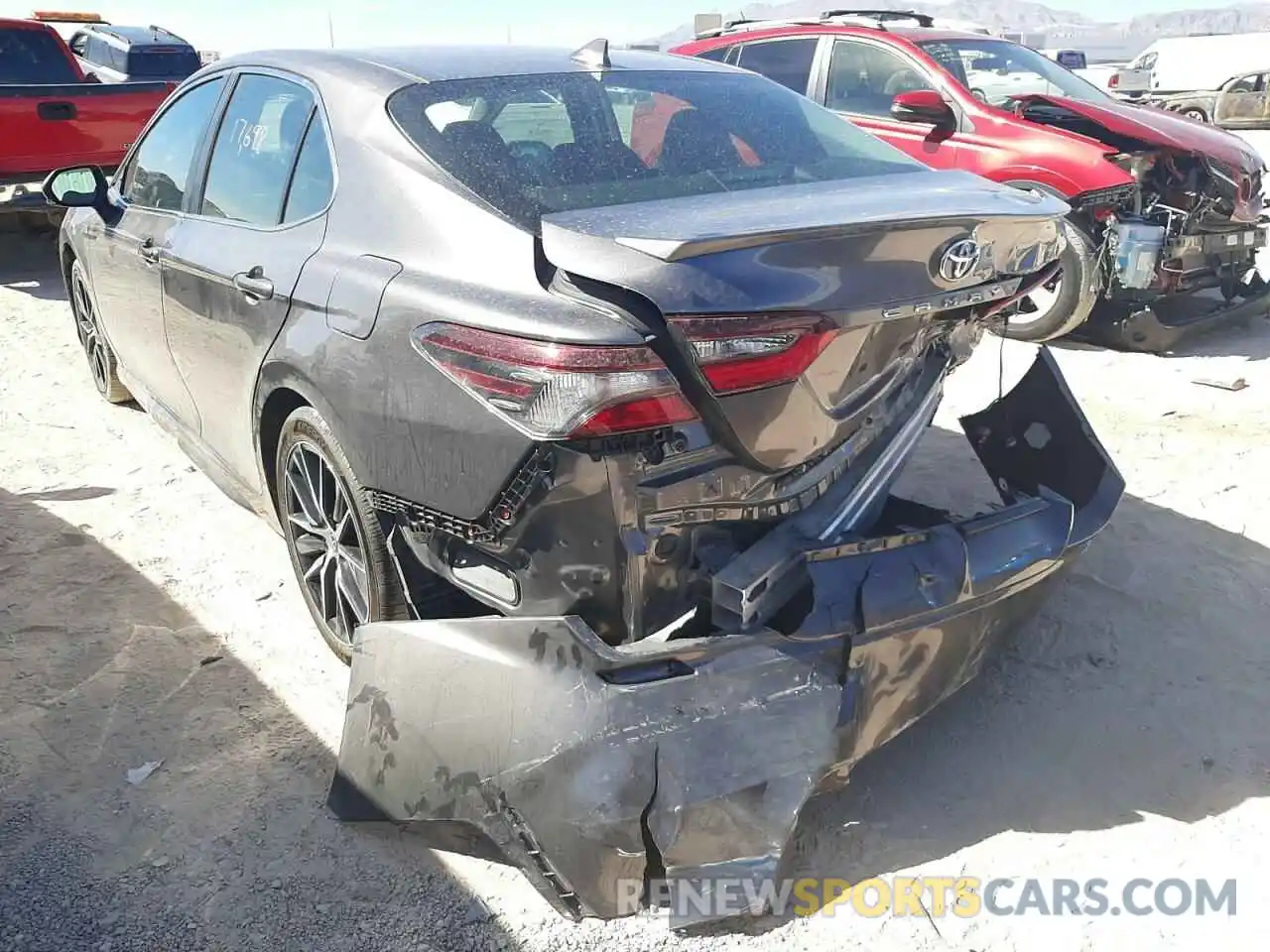 3 Photograph of a damaged car 4T1G11AK9NU621251 TOYOTA CAMRY 2022