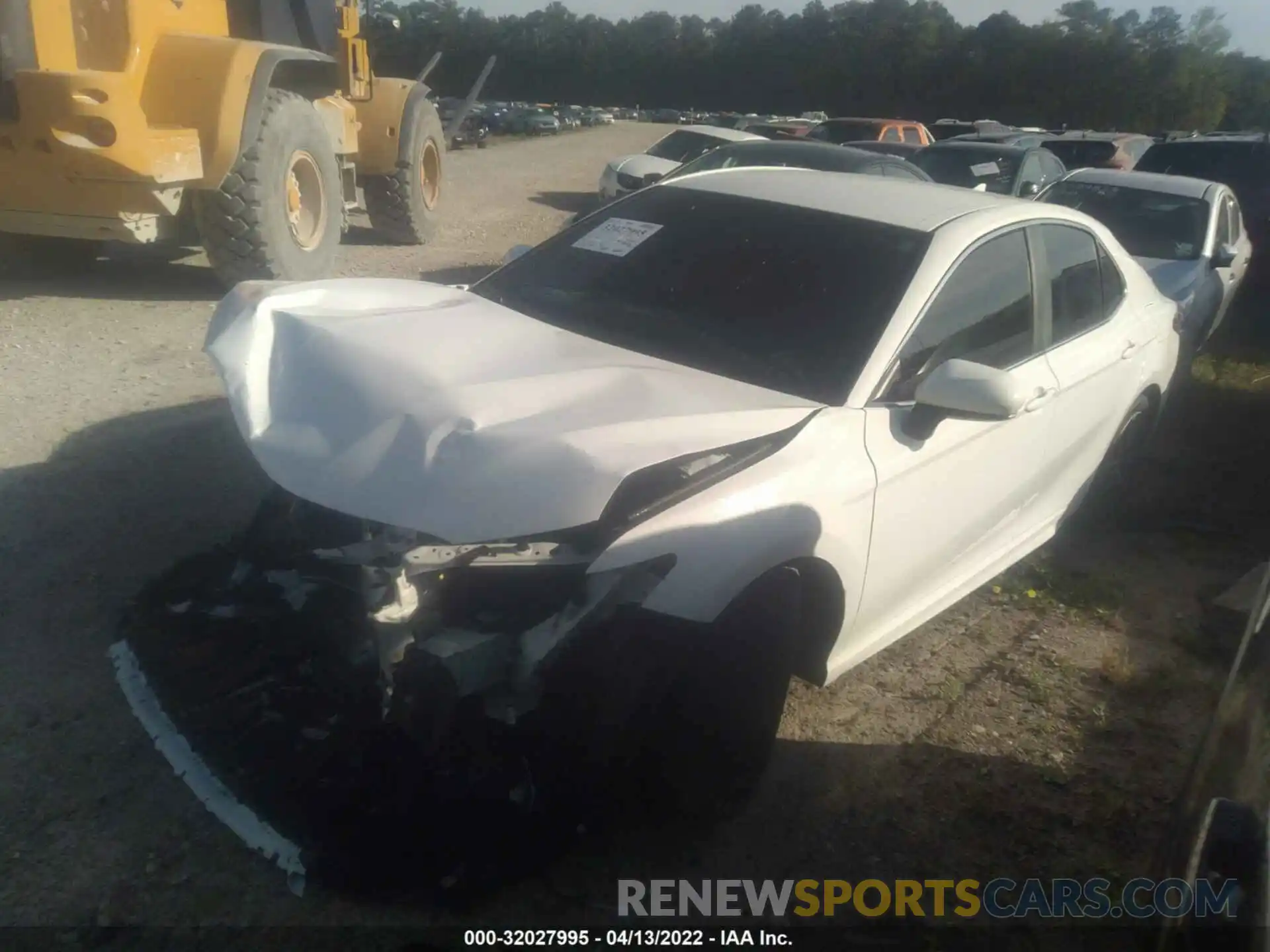 2 Photograph of a damaged car 4T1G11AK9NU621668 TOYOTA CAMRY 2022