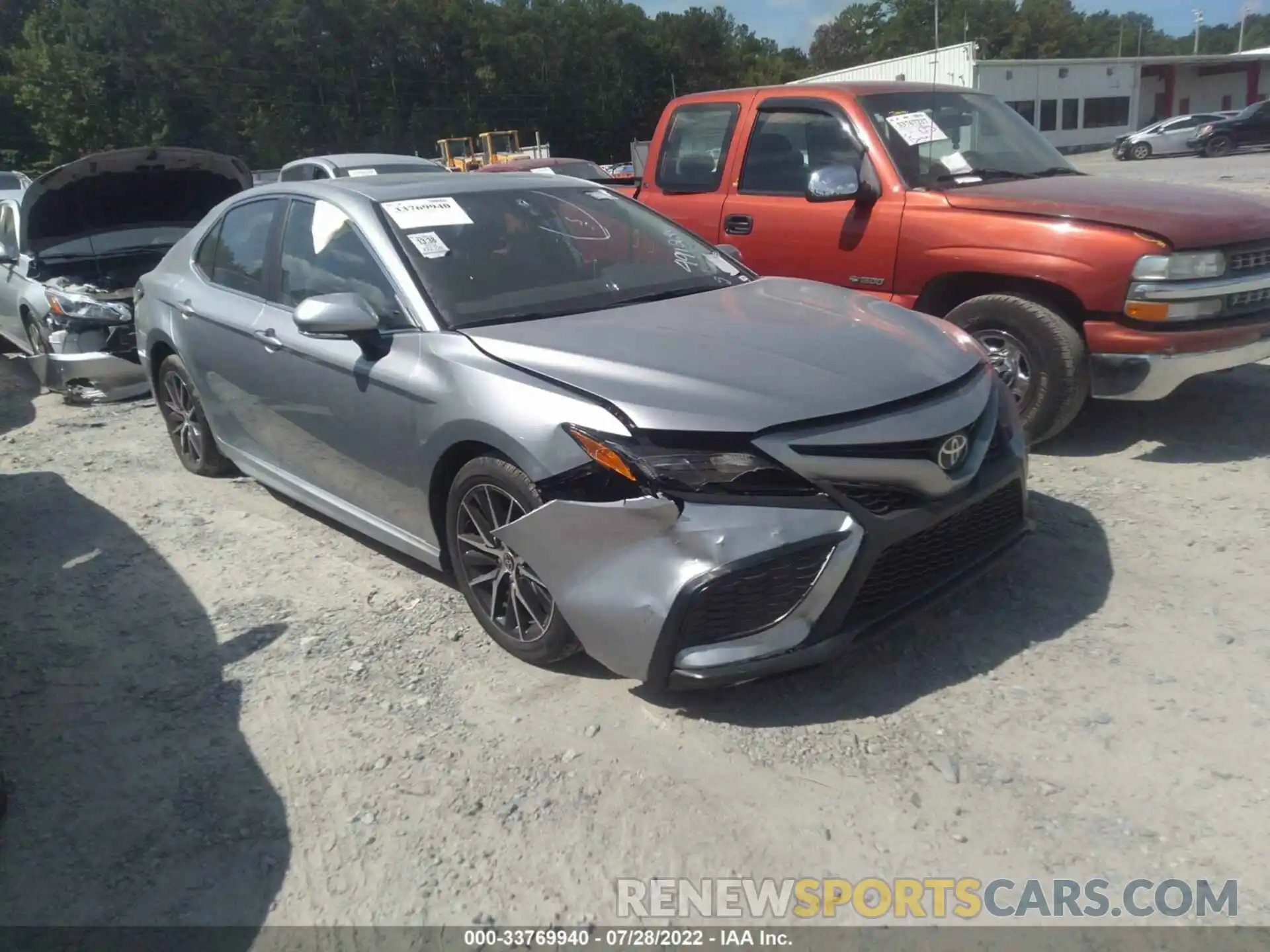 1 Photograph of a damaged car 4T1G11AK9NU624117 TOYOTA CAMRY 2022