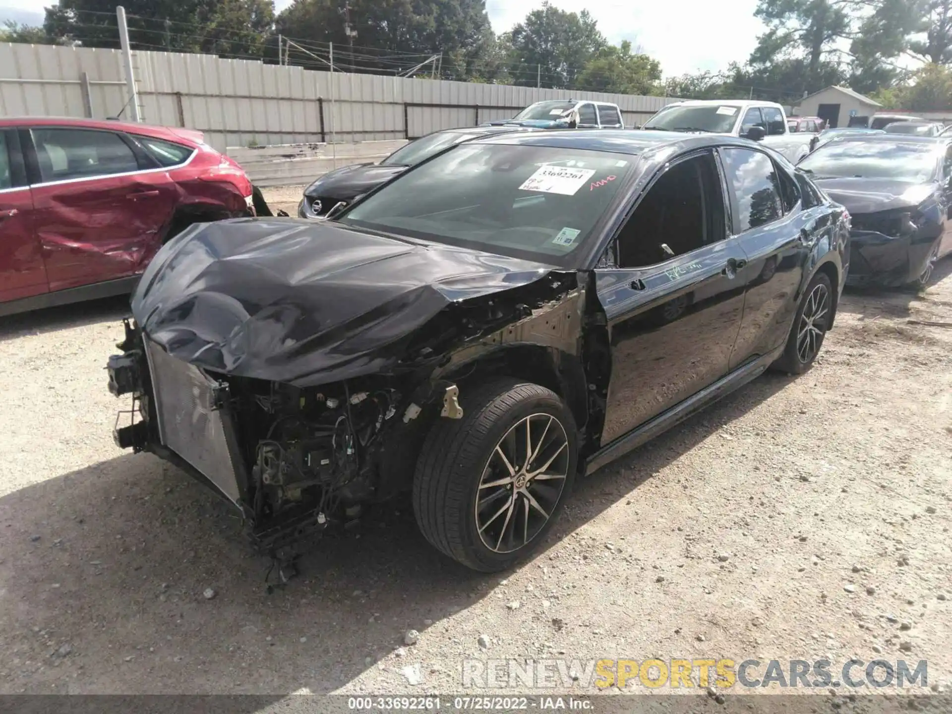 2 Photograph of a damaged car 4T1G11AK9NU640740 TOYOTA CAMRY 2022