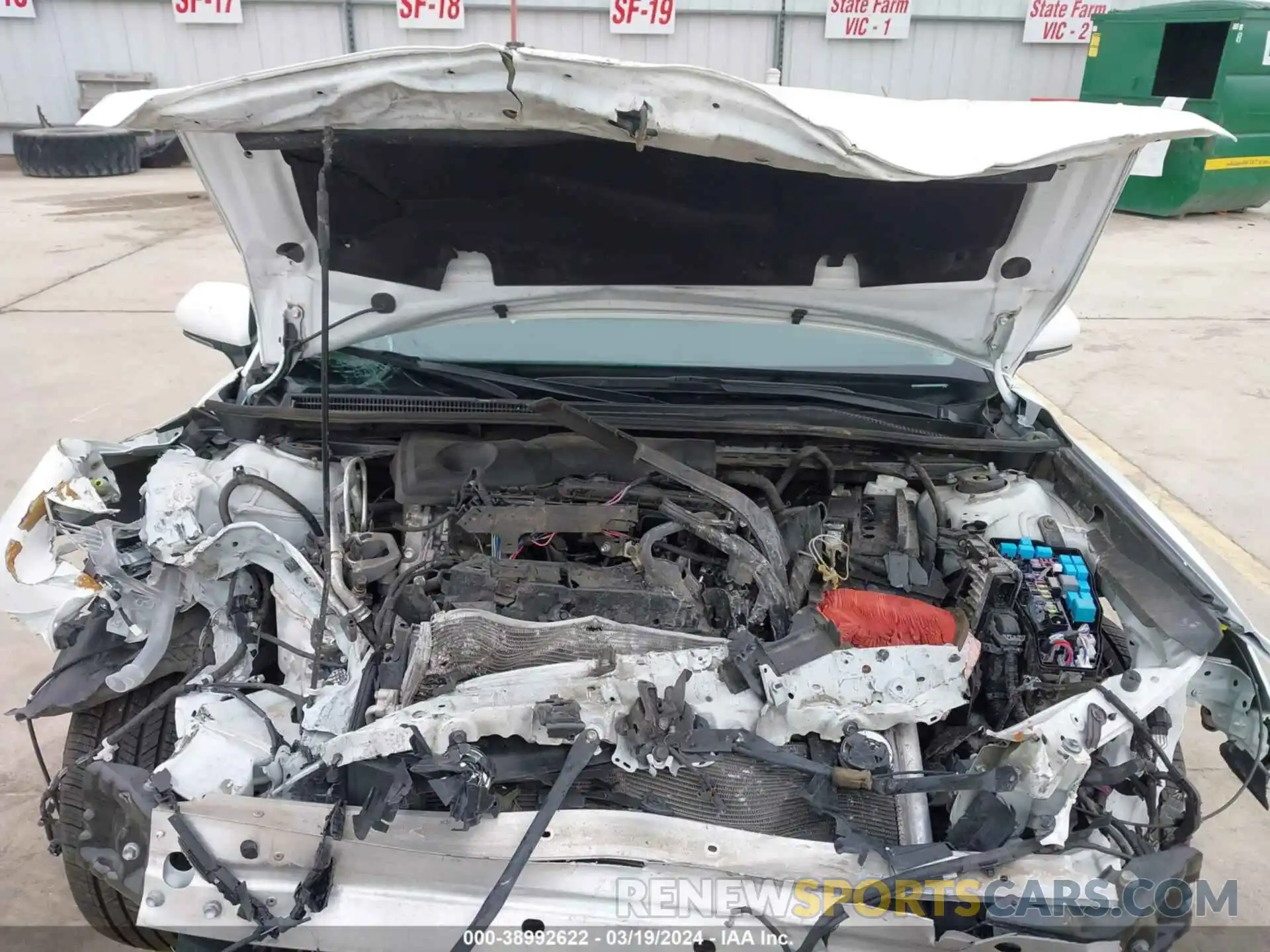 10 Photograph of a damaged car 4T1G11AK9NU658395 TOYOTA CAMRY 2022