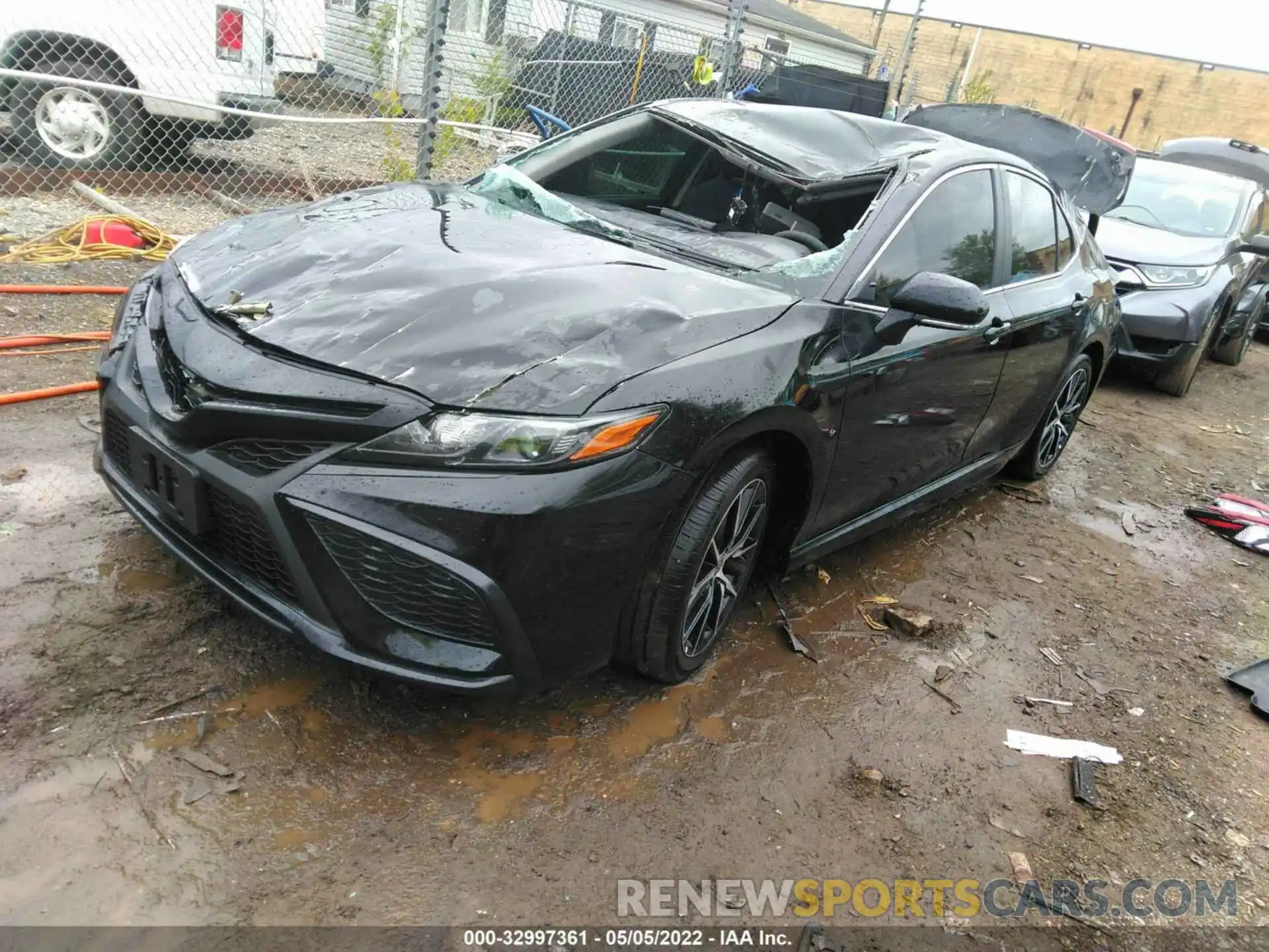 2 Photograph of a damaged car 4T1G11AK9NU669512 TOYOTA CAMRY 2022