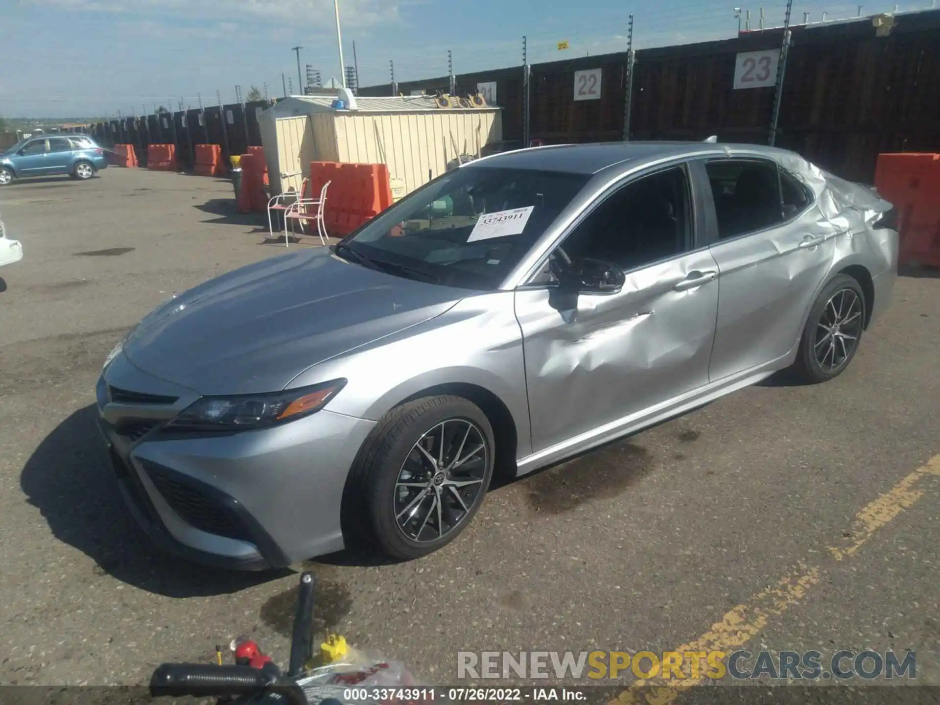 2 Photograph of a damaged car 4T1G11AK9NU676539 TOYOTA CAMRY 2022