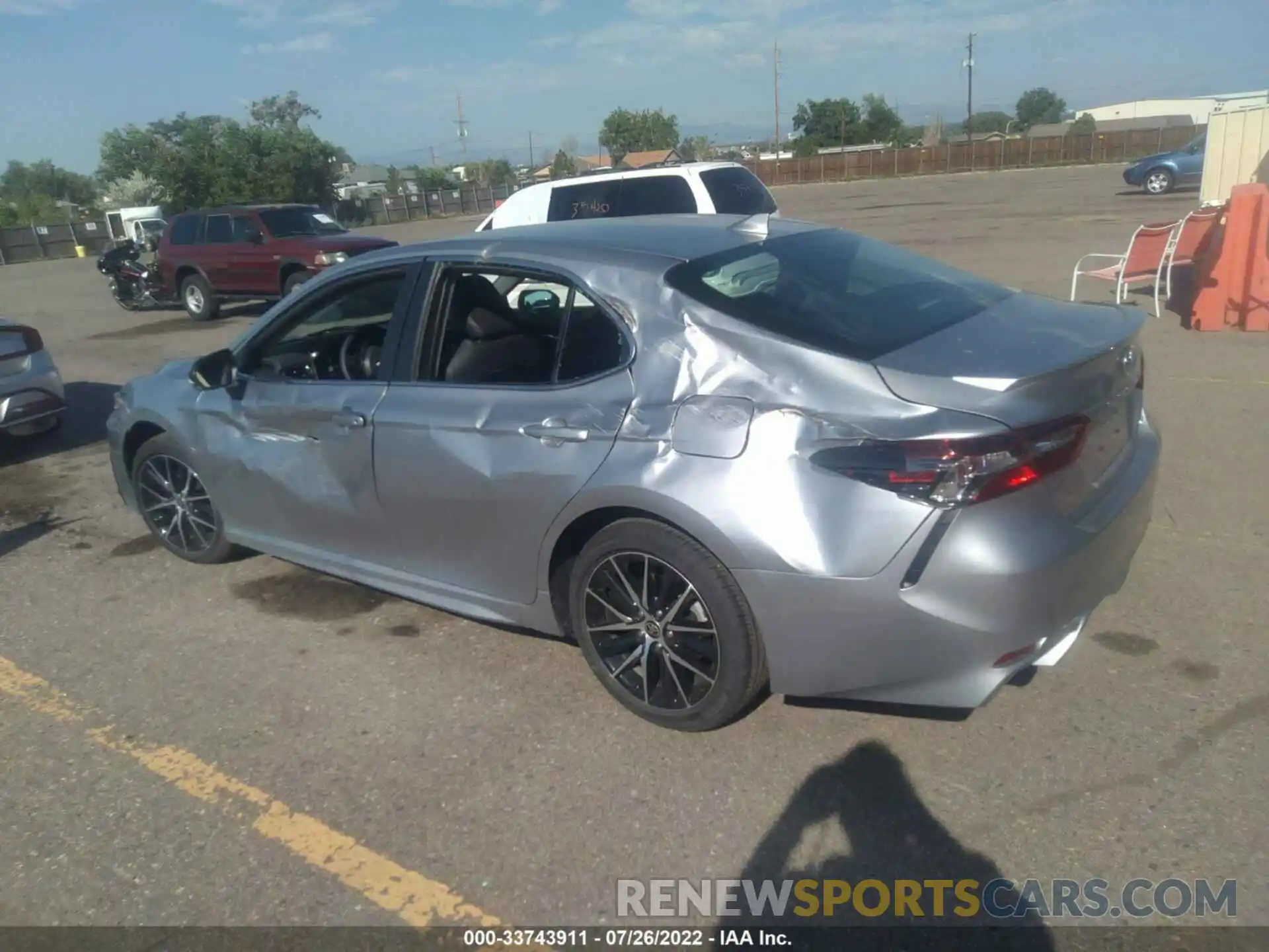 3 Photograph of a damaged car 4T1G11AK9NU676539 TOYOTA CAMRY 2022