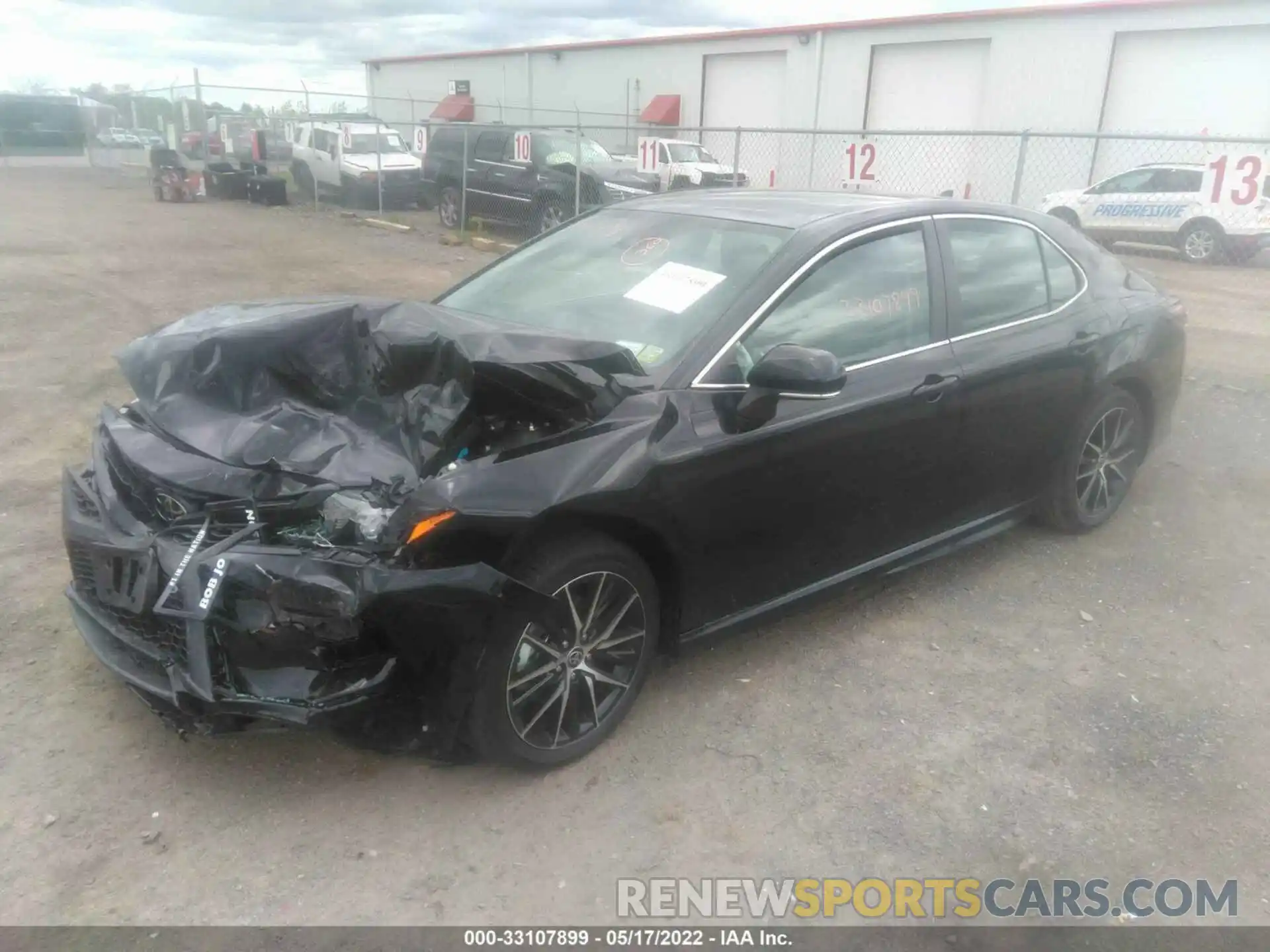 2 Photograph of a damaged car 4T1G11AK9NU686598 TOYOTA CAMRY 2022