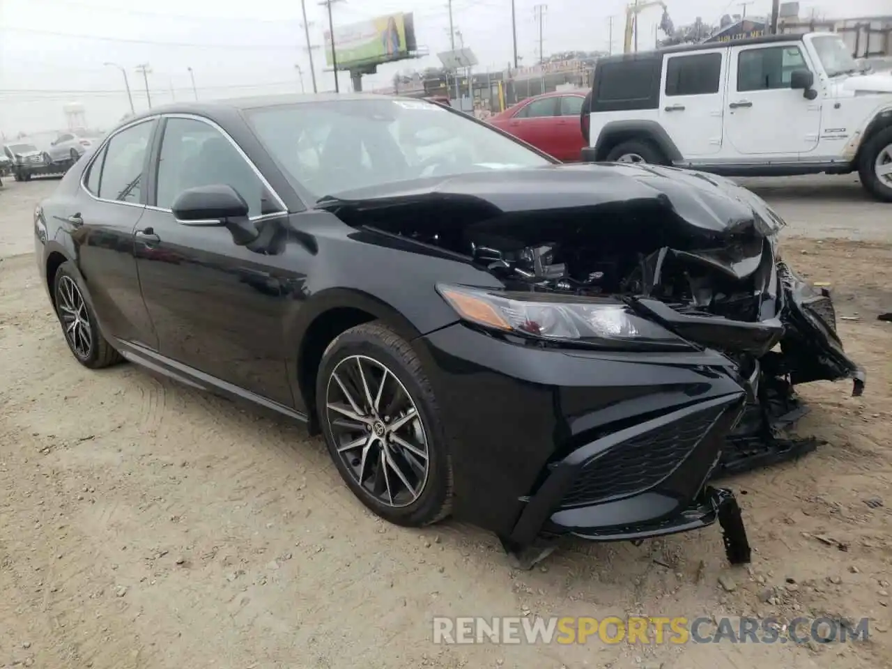 1 Photograph of a damaged car 4T1G11AK9NU692465 TOYOTA CAMRY 2022