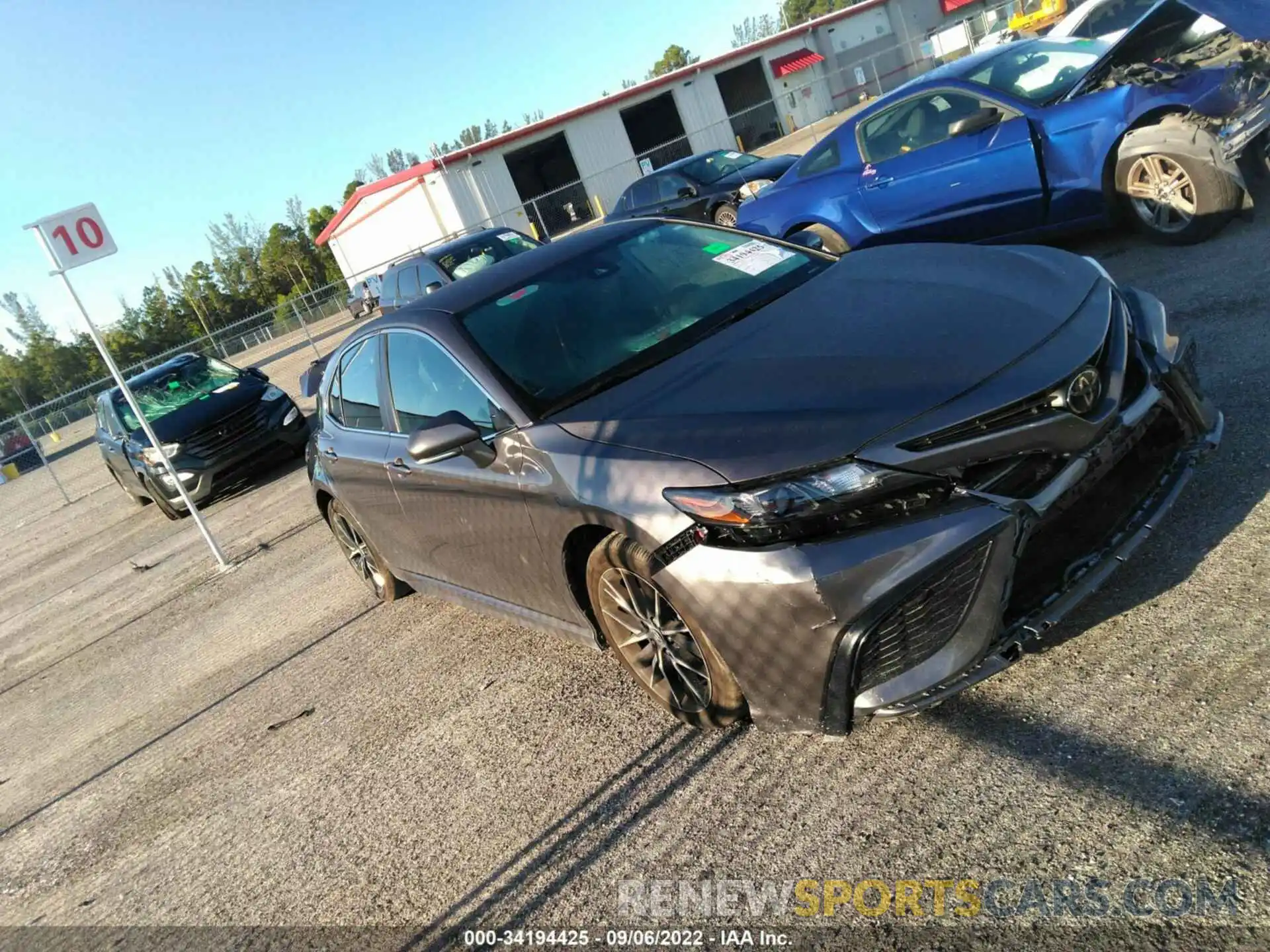 1 Photograph of a damaged car 4T1G11AK9NU705148 TOYOTA CAMRY 2022